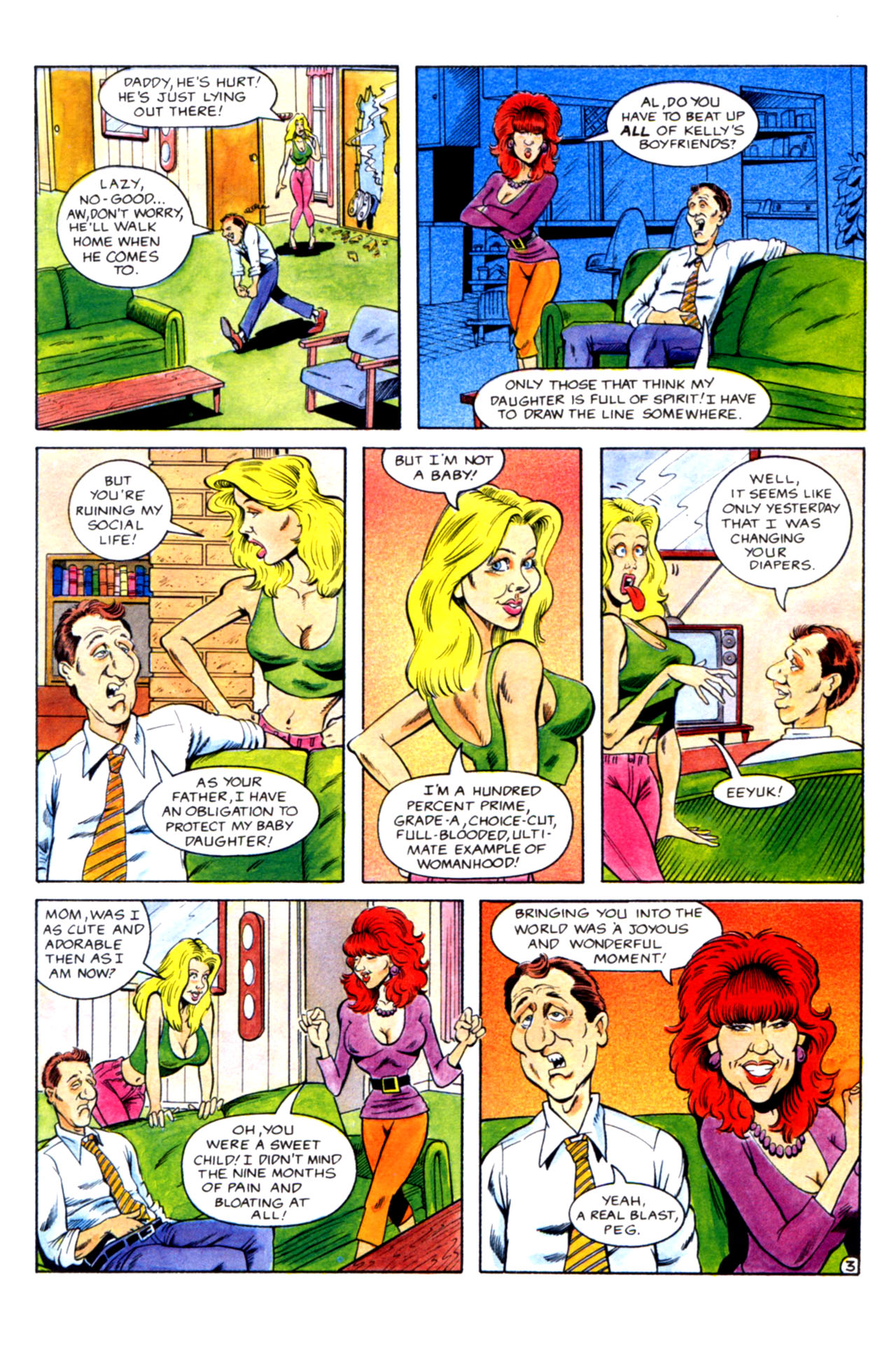 Read online Married... with Children: Flashback comic -  Issue #3 - 5