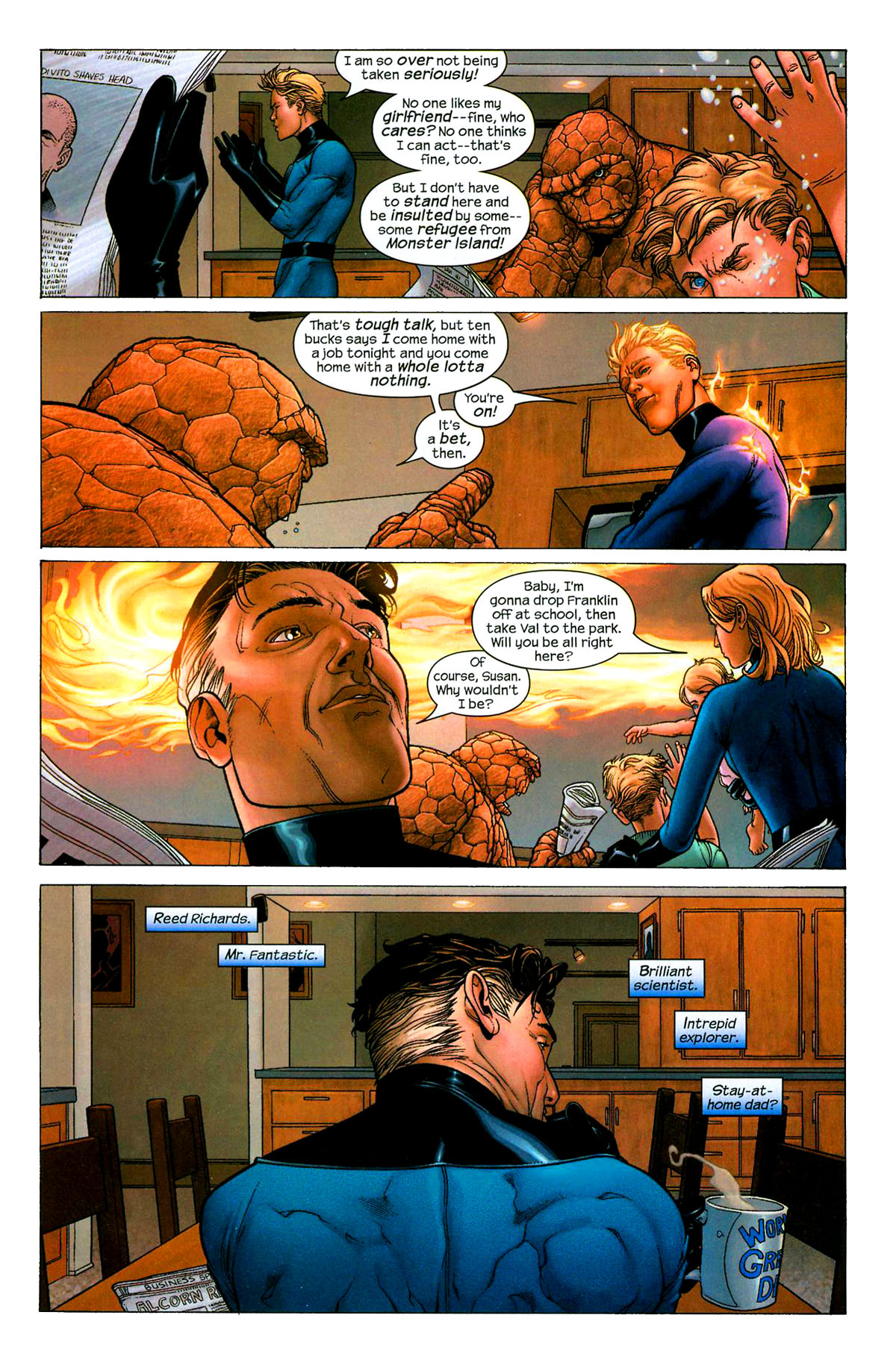 Read online Marvel Knights 4 comic -  Issue #1 - 9