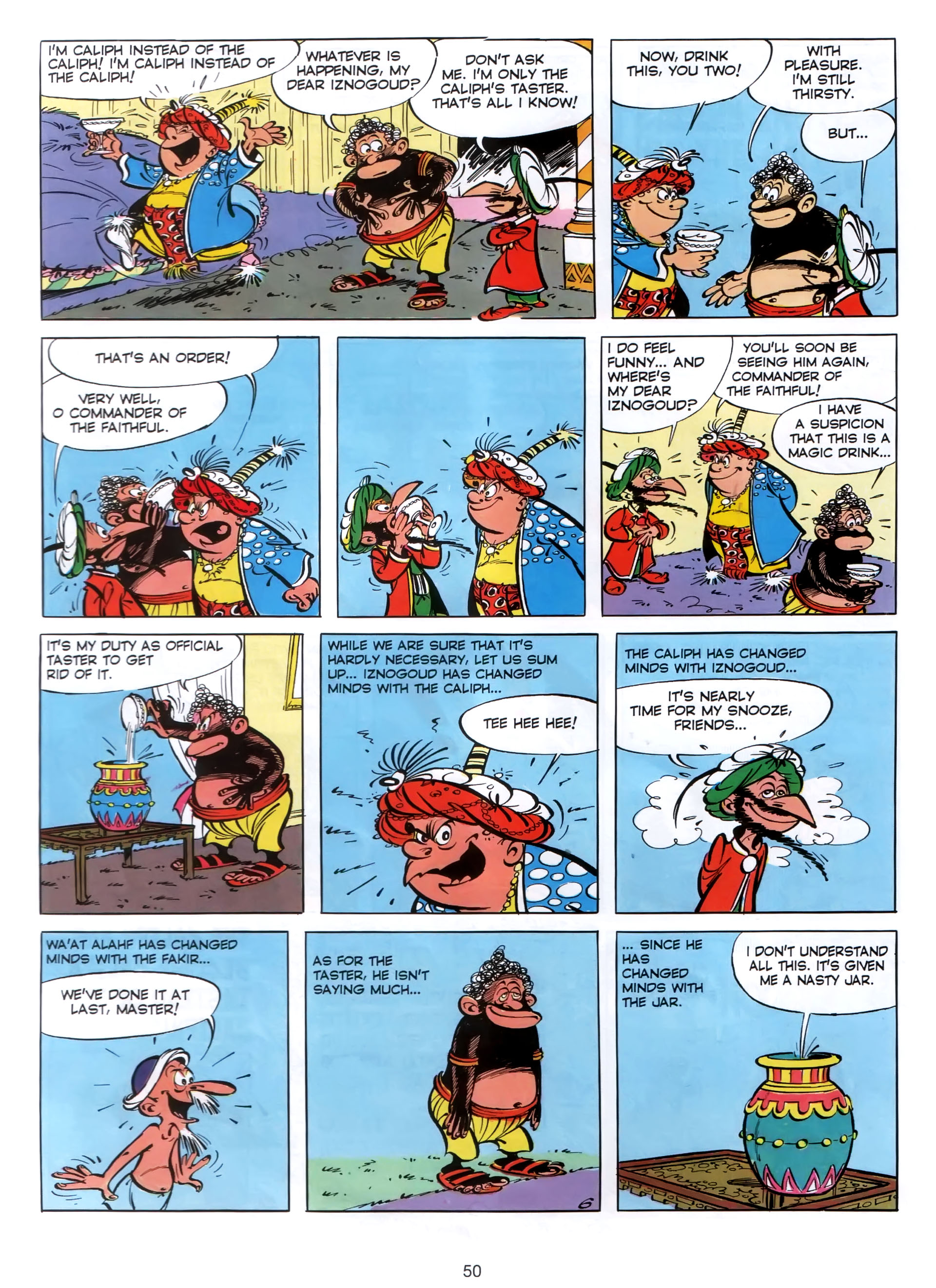 Read online Iznogoud comic -  Issue #1 - 48