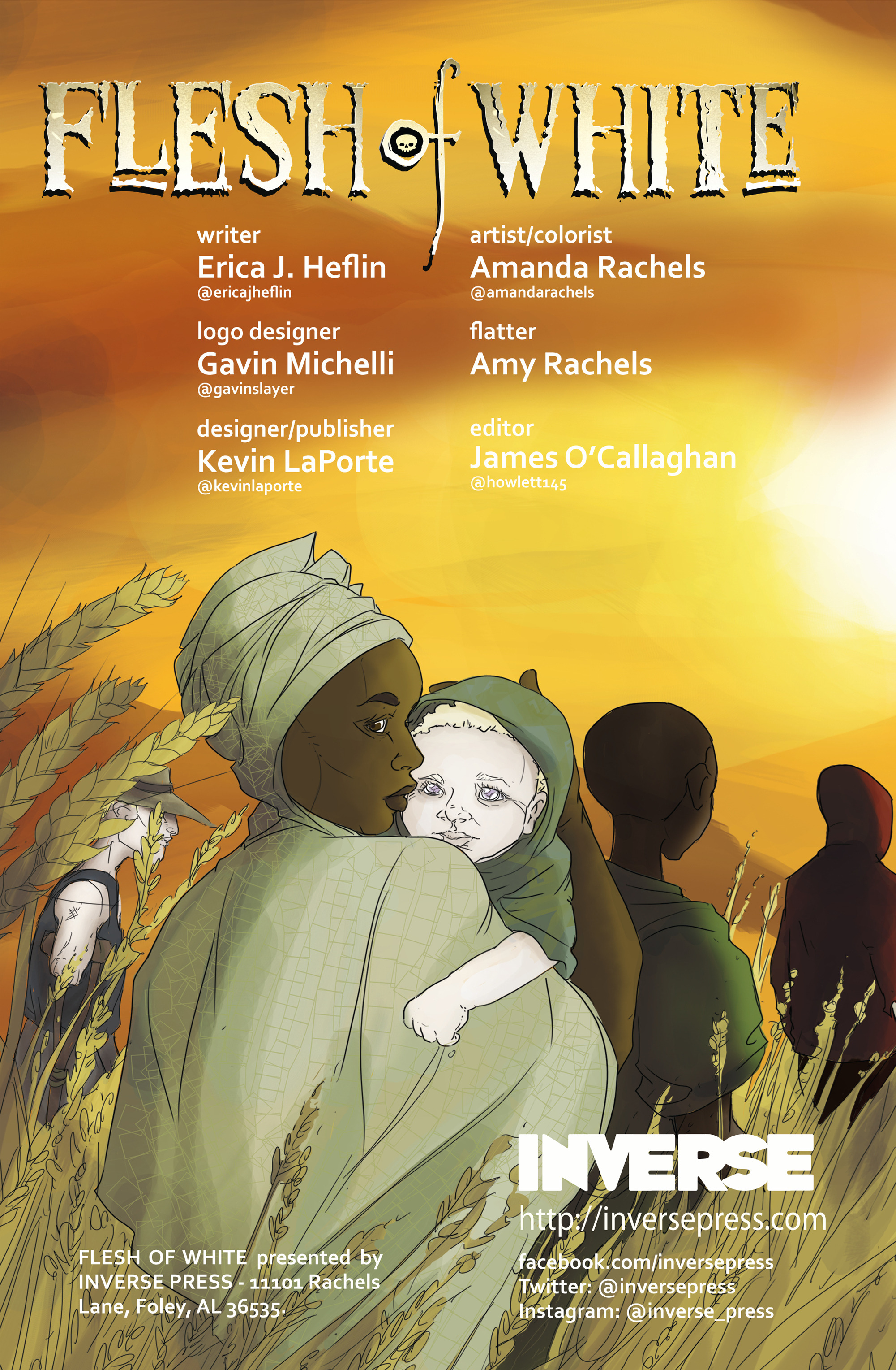 Read online Flesh of White comic -  Issue #3 - 2
