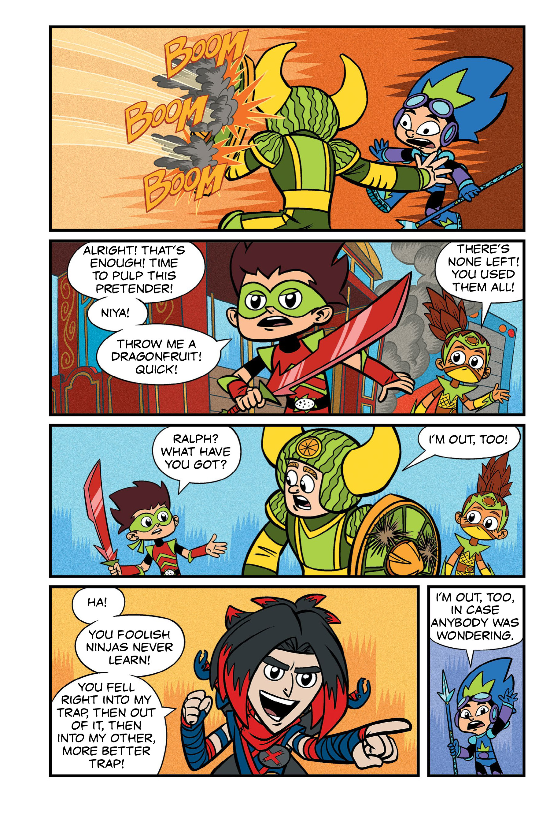Read online Fruit Ninja: Frenzy Force comic -  Issue # TPB - 60