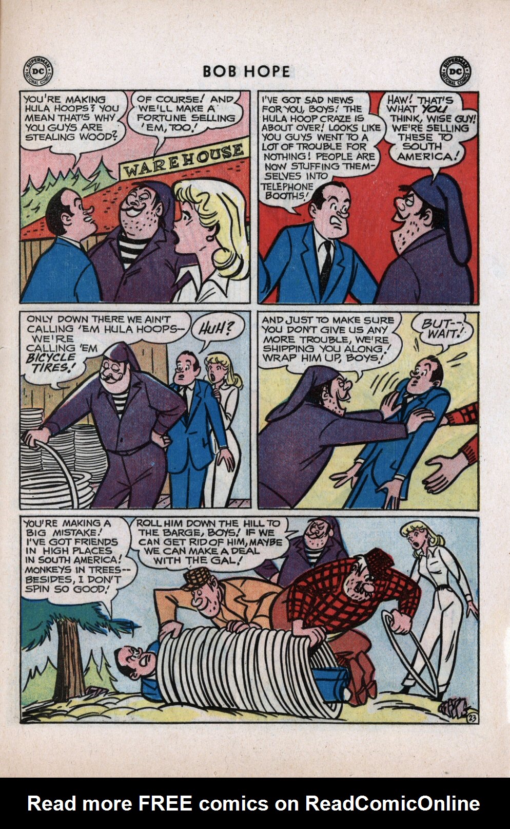 Read online The Adventures of Bob Hope comic -  Issue #59 - 29