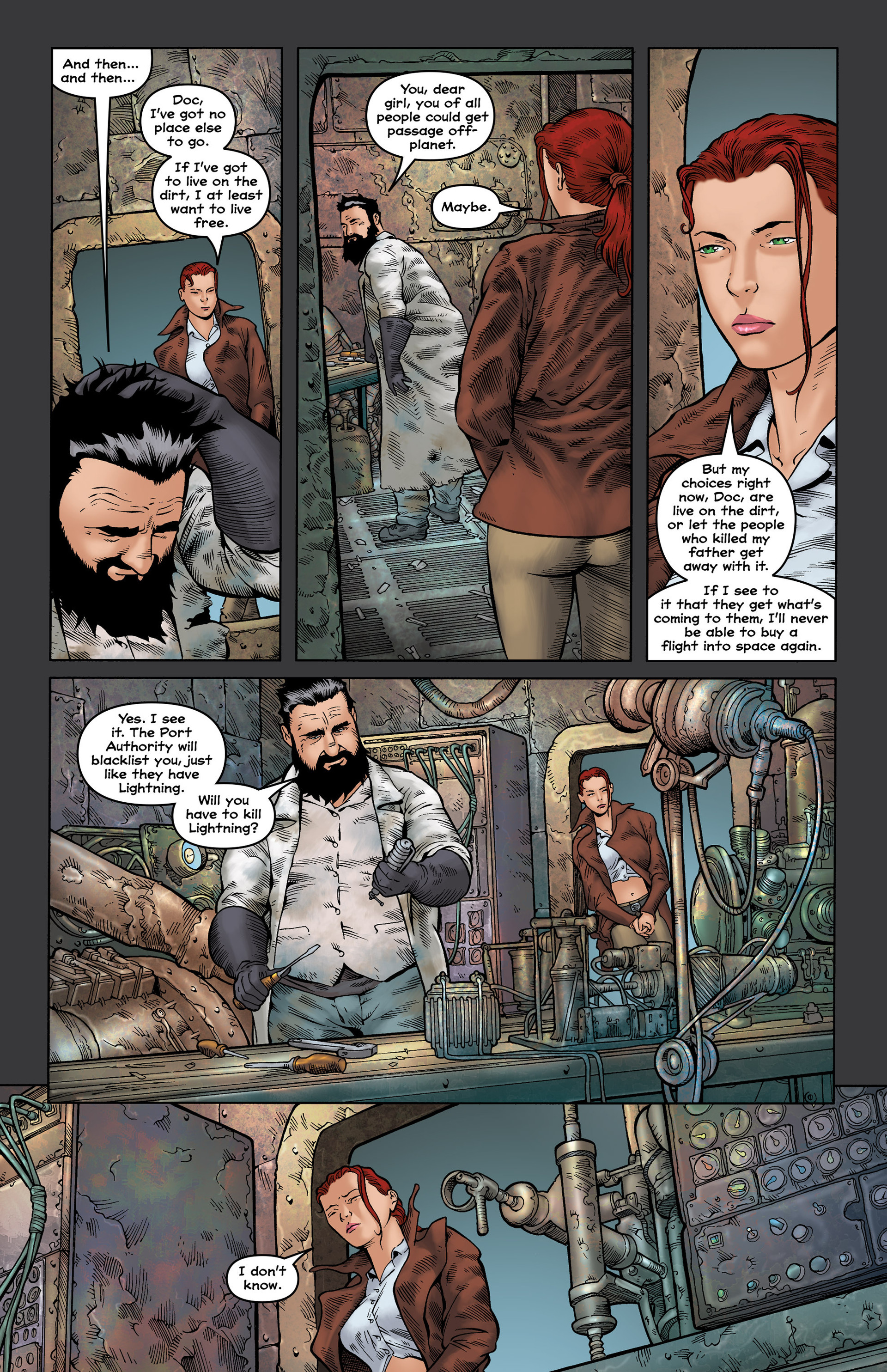 Read online Warren Ellis' Ignition City comic -  Issue #4 - 15