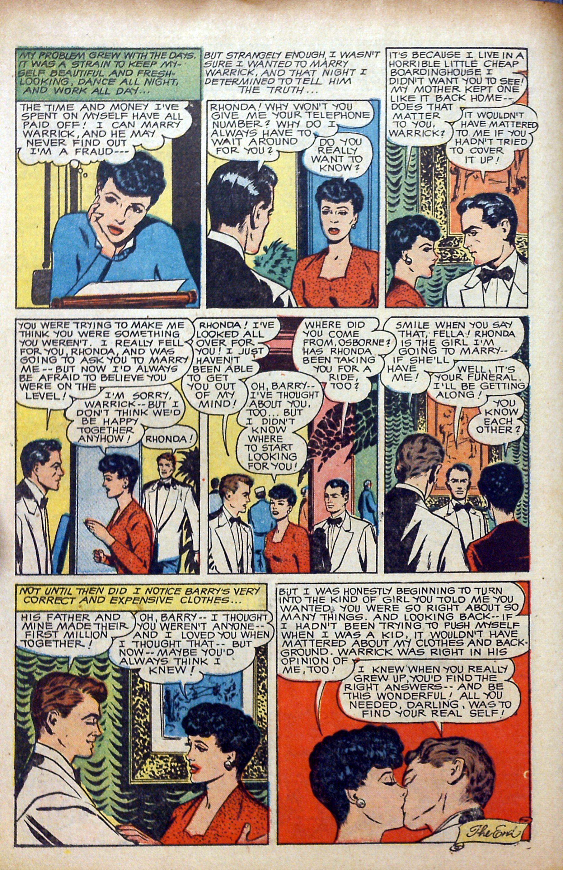 Read online Glamorous Romances comic -  Issue #56 - 10