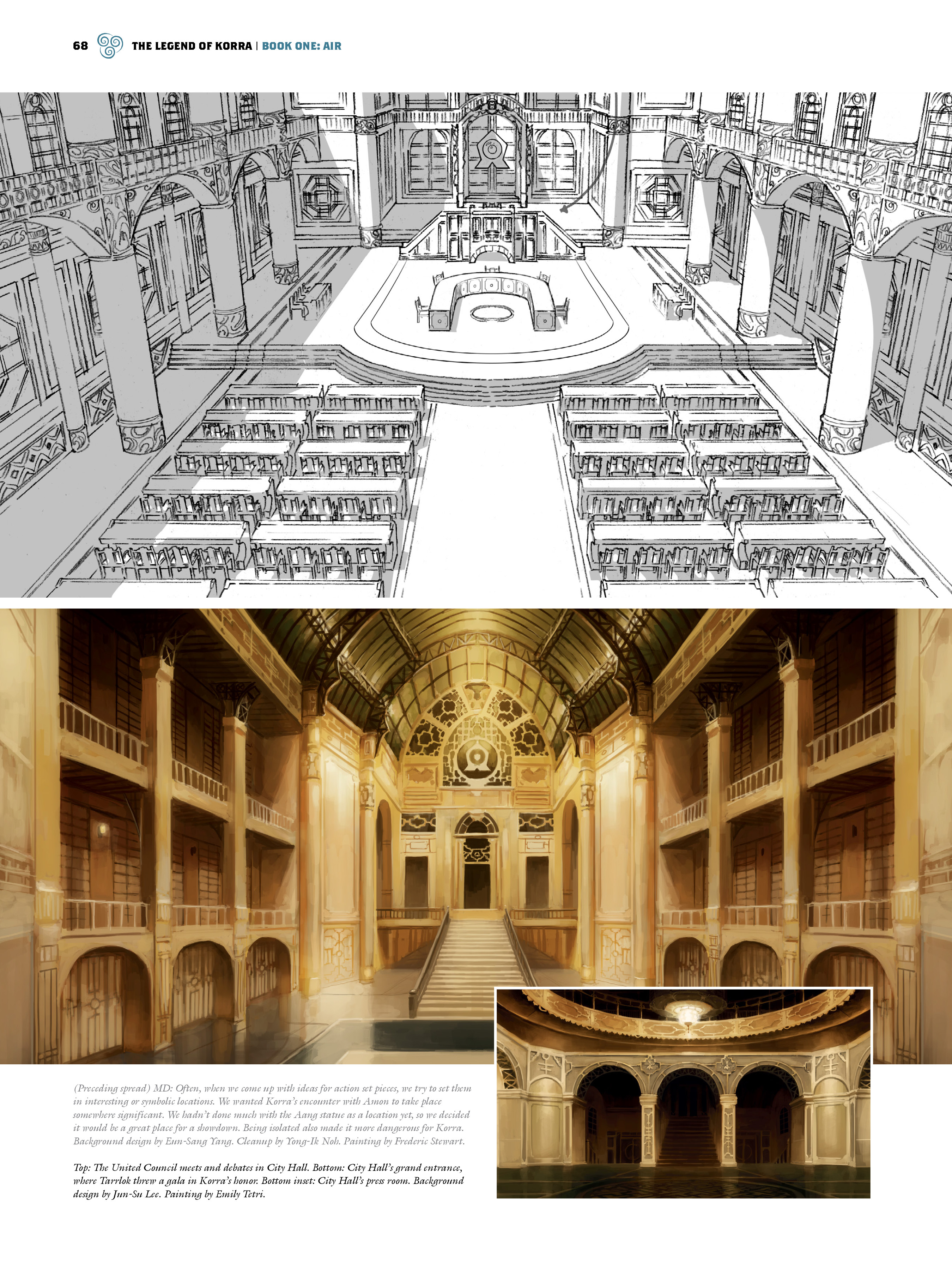 Read online The Legend of Korra: The Art of the Animated Series comic -  Issue # TPB 1 - 62