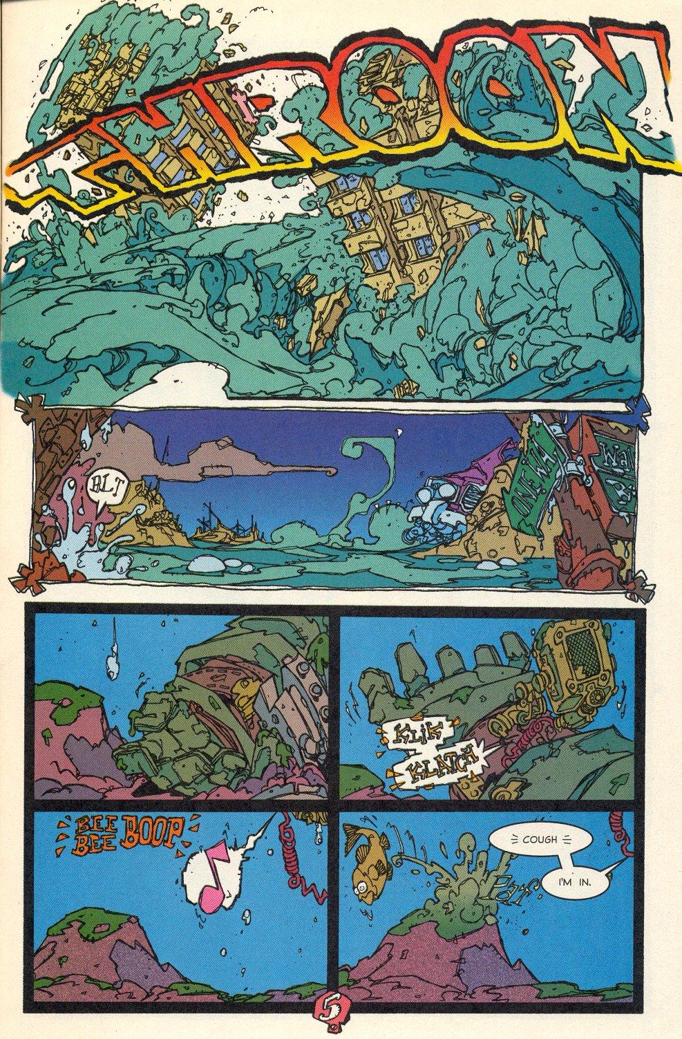 Read online Trencher comic -  Issue #1 - 7