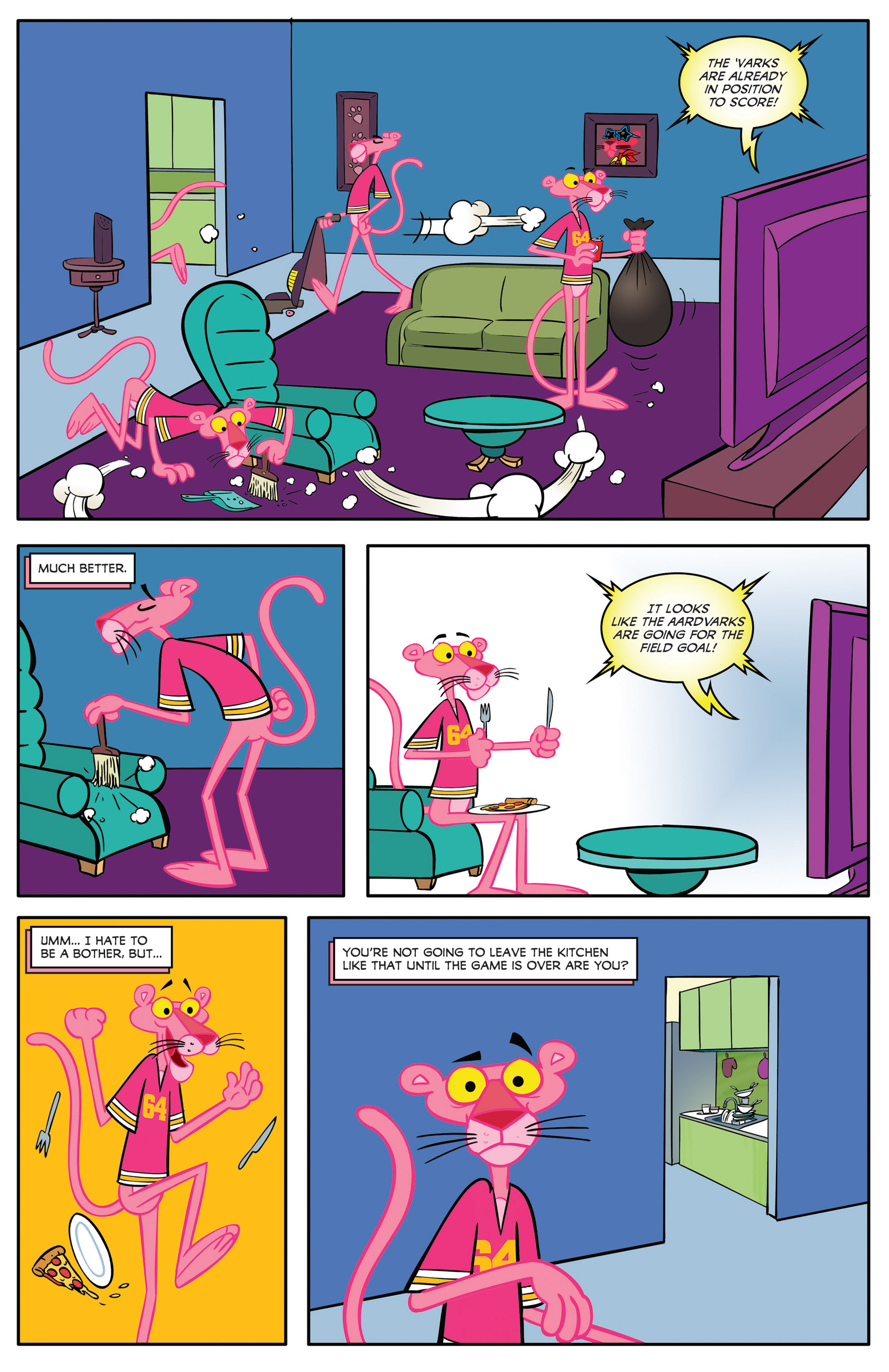 Read online The Pink Panther: Snow Day comic -  Issue # Full - 14