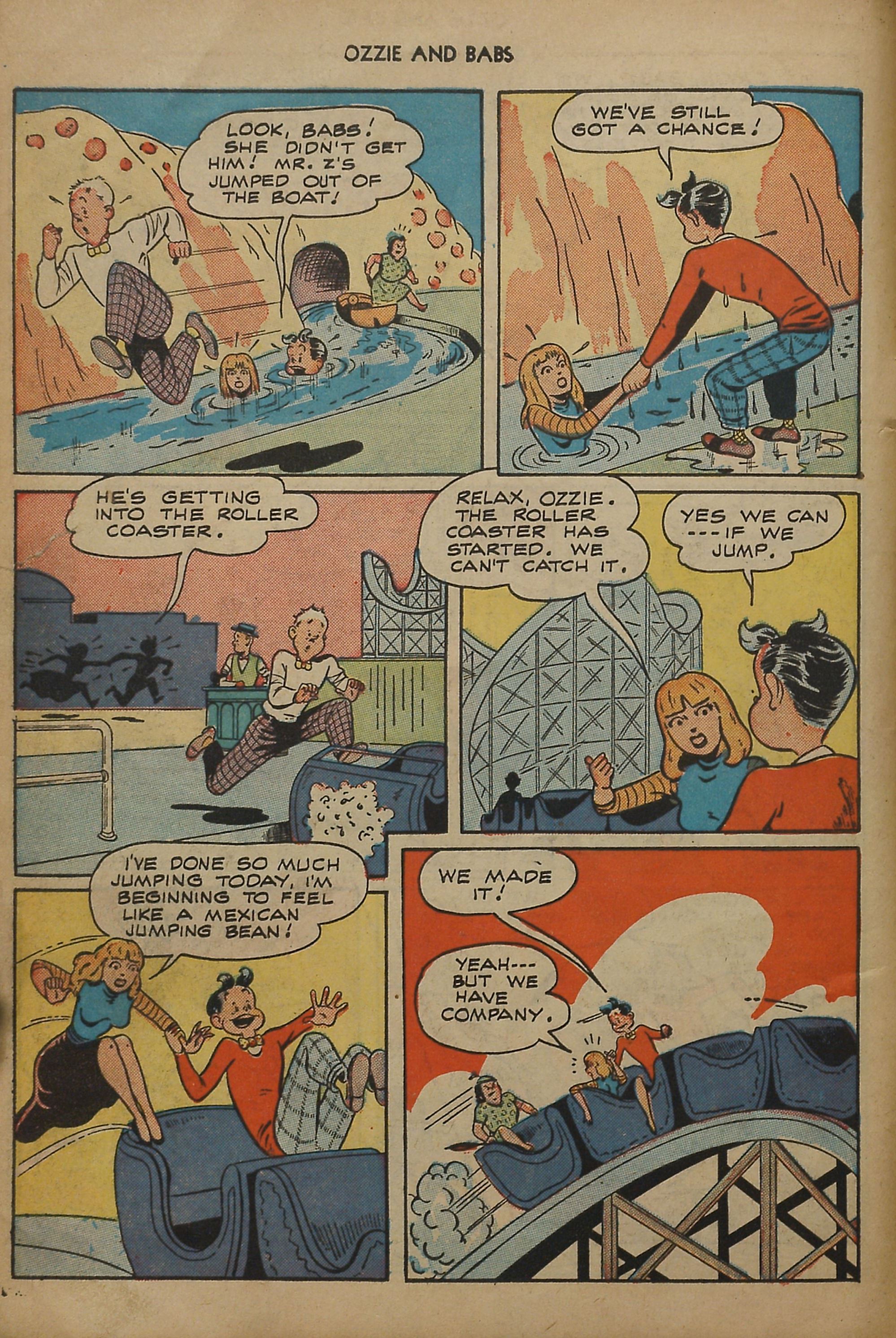 Read online Ozzie And Babs comic -  Issue #5 - 10