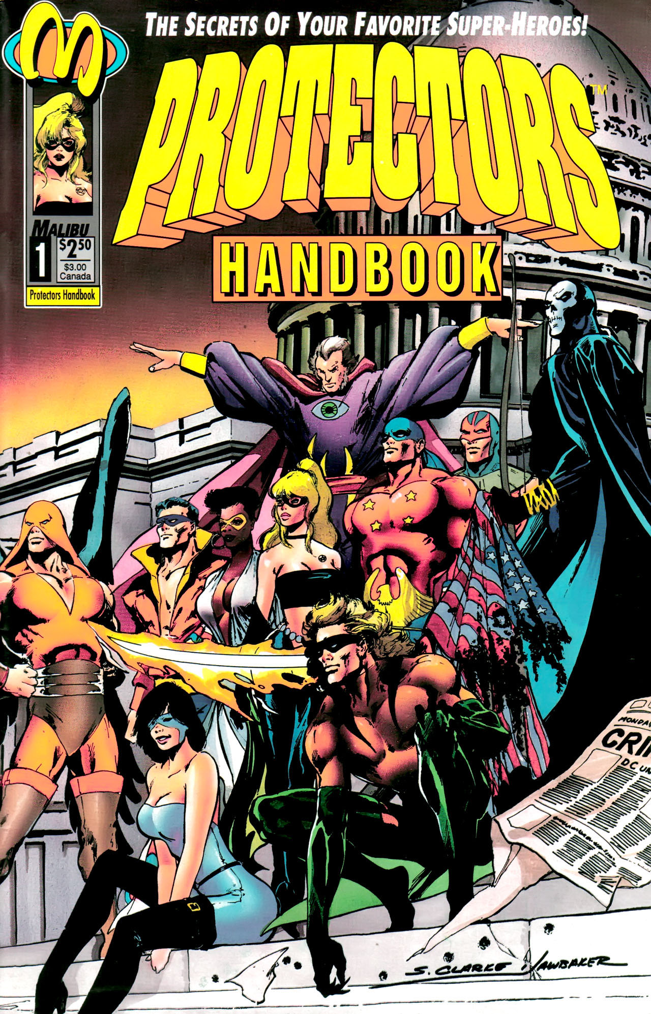 Read online The Protectors comic -  Issue # _Handbook - 1