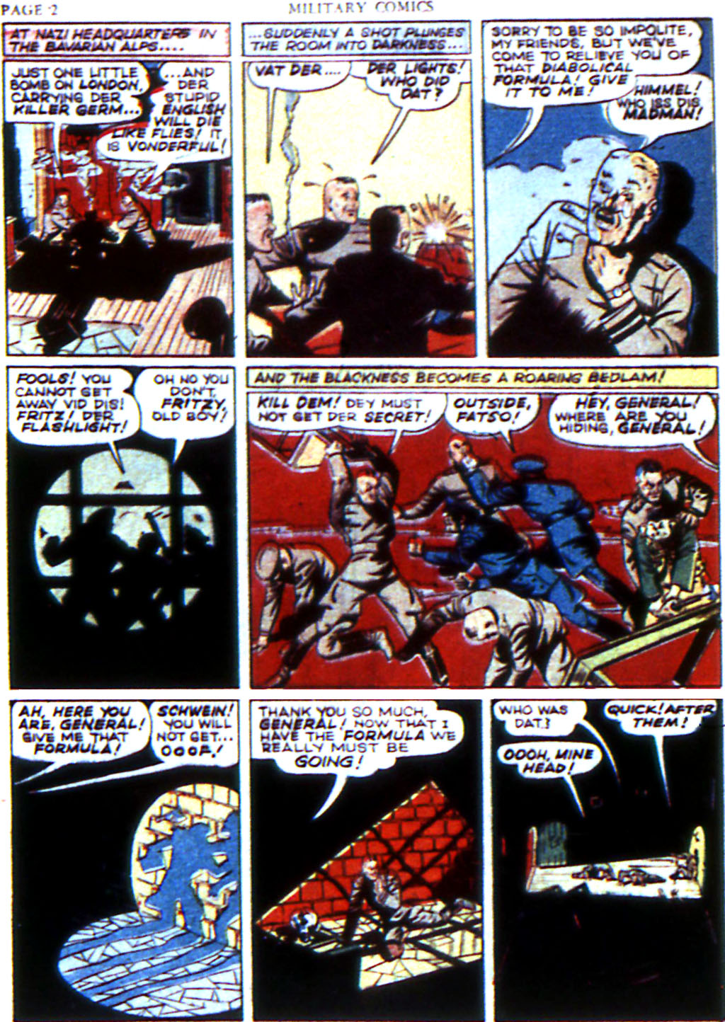 Read online Military Comics comic -  Issue #6 - 4