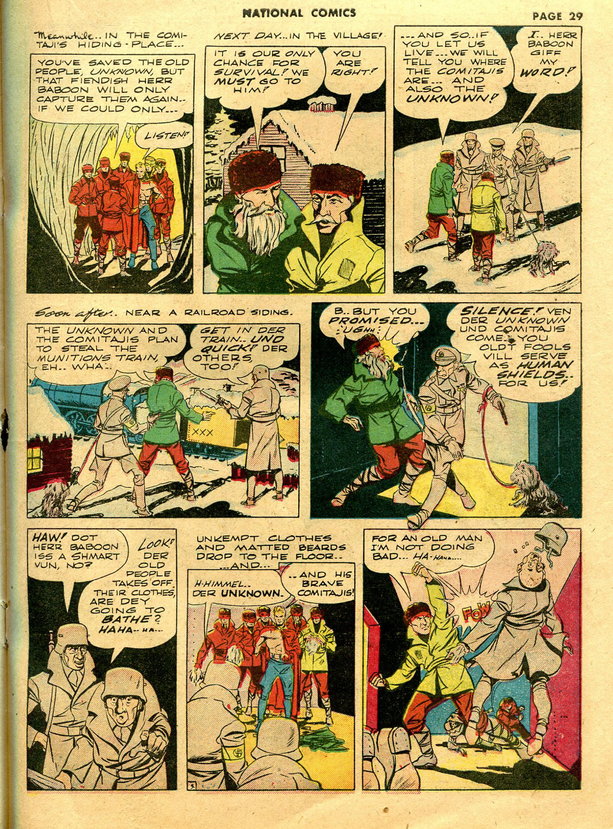 Read online National Comics comic -  Issue #23 - 31