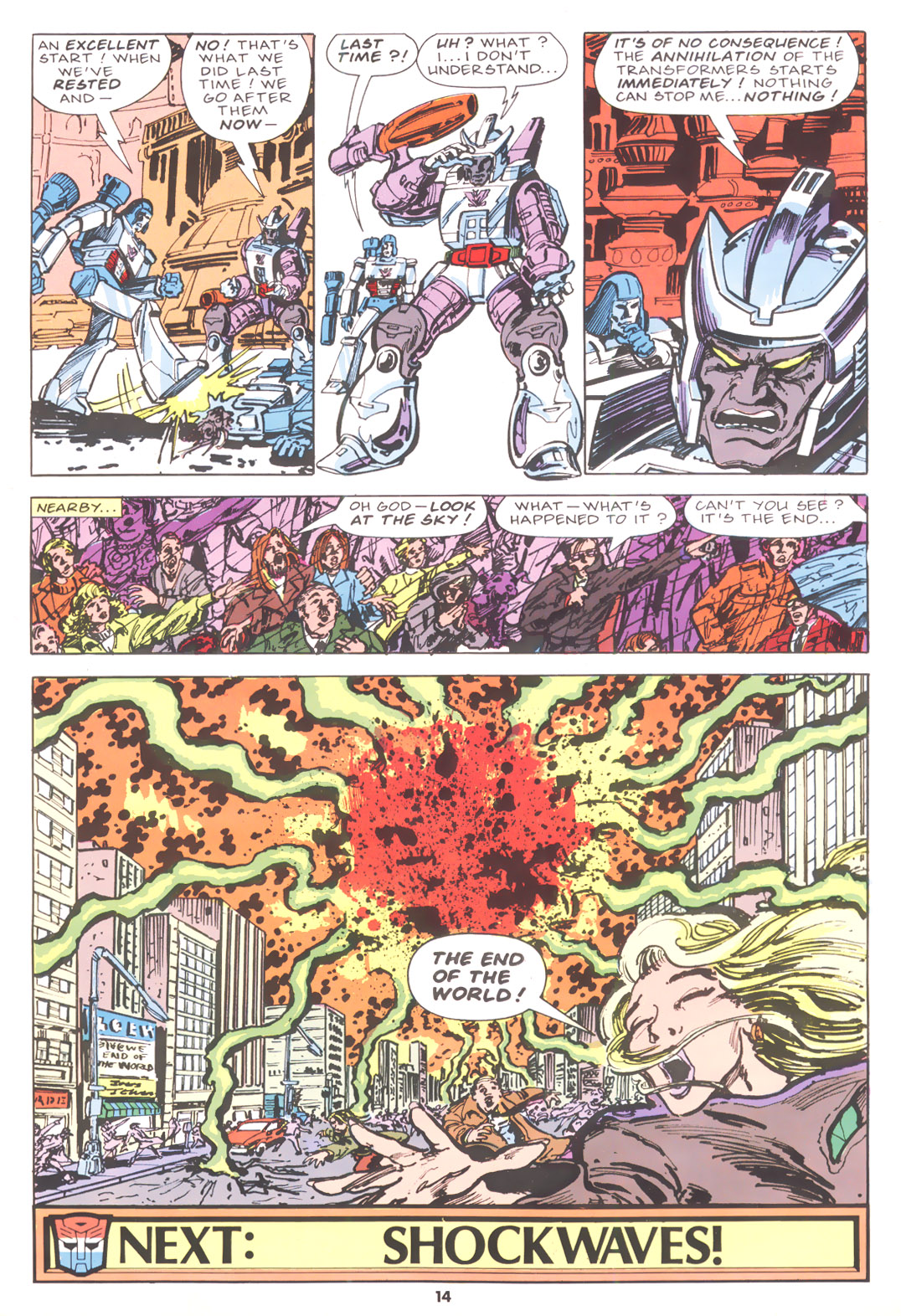 Read online The Transformers (UK) comic -  Issue #202 - 13