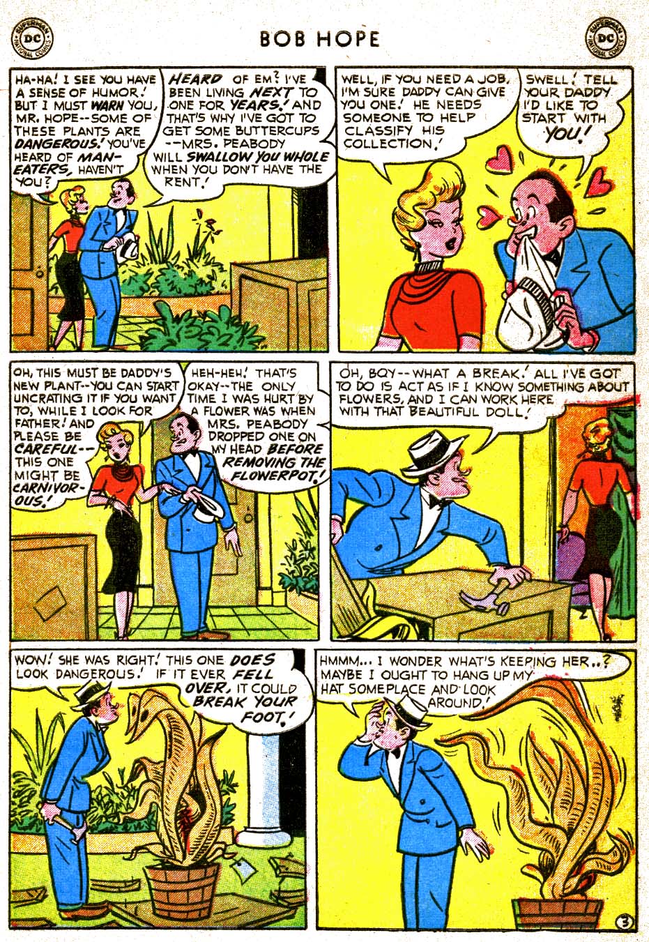 Read online The Adventures of Bob Hope comic -  Issue #36 - 5