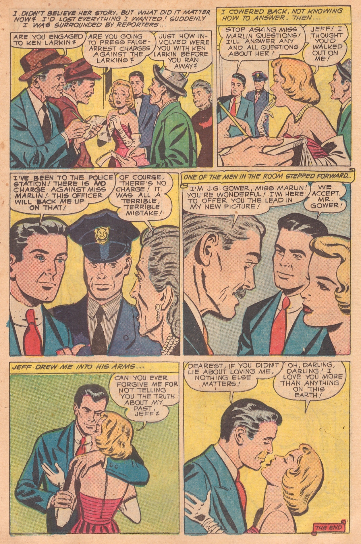 Read online Glamorous Romances comic -  Issue #52 - 18
