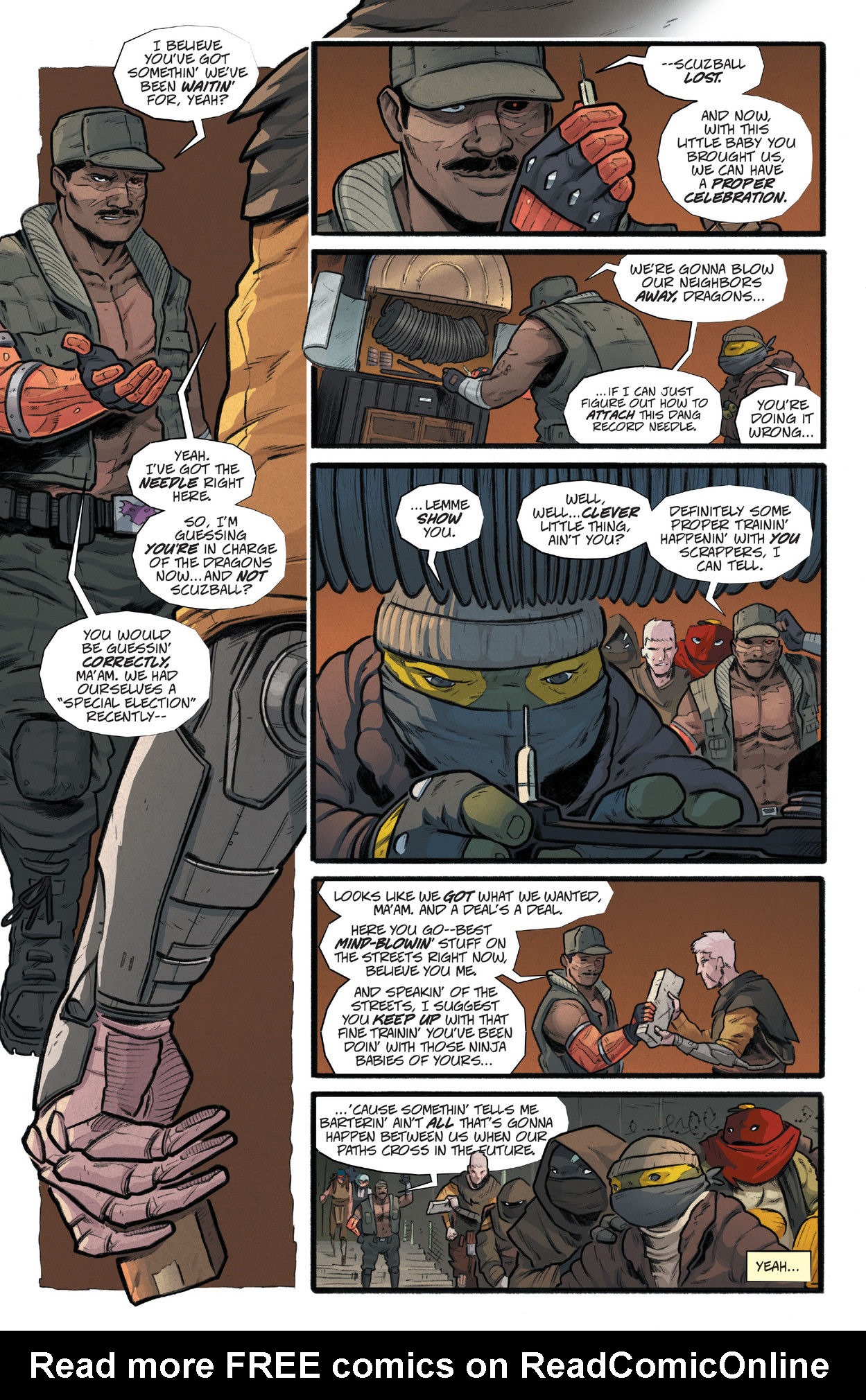 Read online Teenage Mutant Ninja Turtles: The Last Ronin - Lost Day Special comic -  Issue # Full - 30