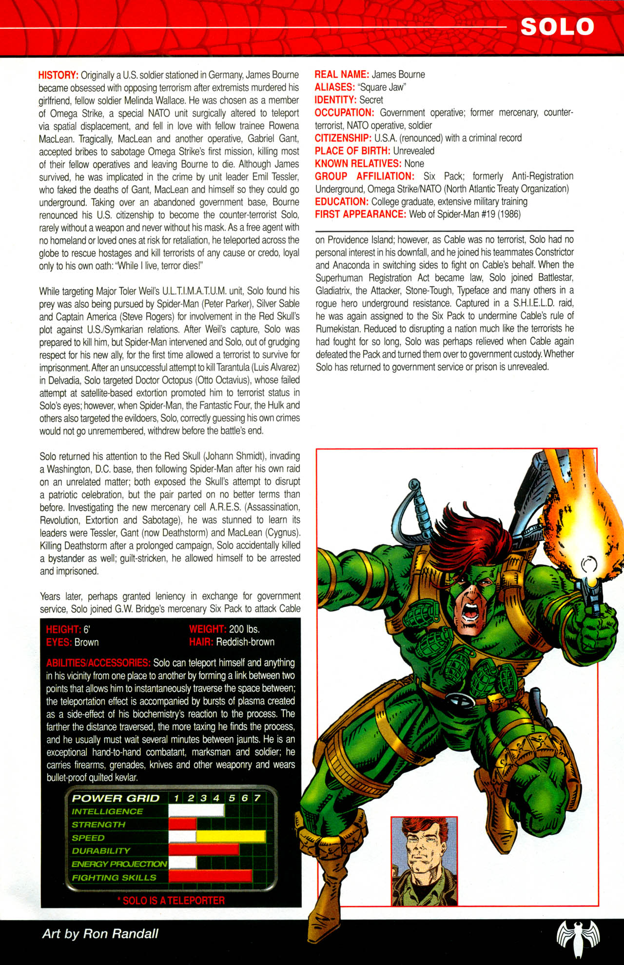 Read online The Official Handbook of the Marvel Universe: Spider-Man: Back In Black Handbook comic -  Issue # Full - 29