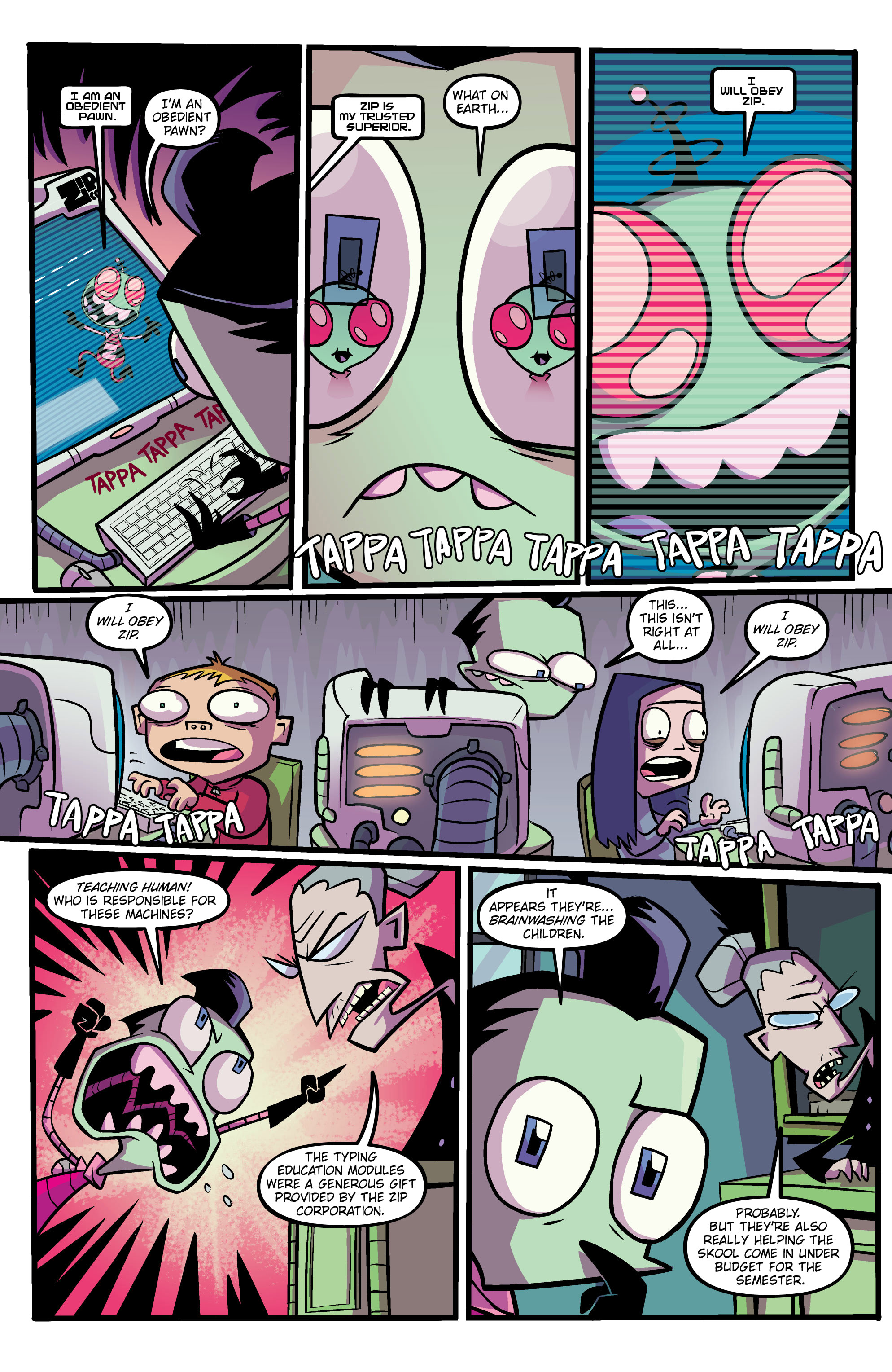 Read online Invader Zim Quarterly comic -  Issue #4 - 12