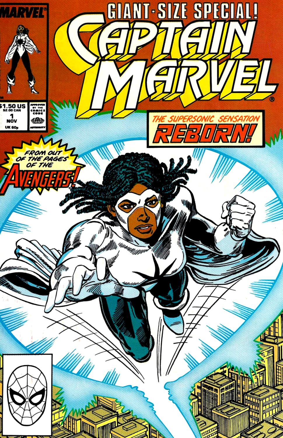 Read online Captain Marvel (1989) comic -  Issue #1 - 1