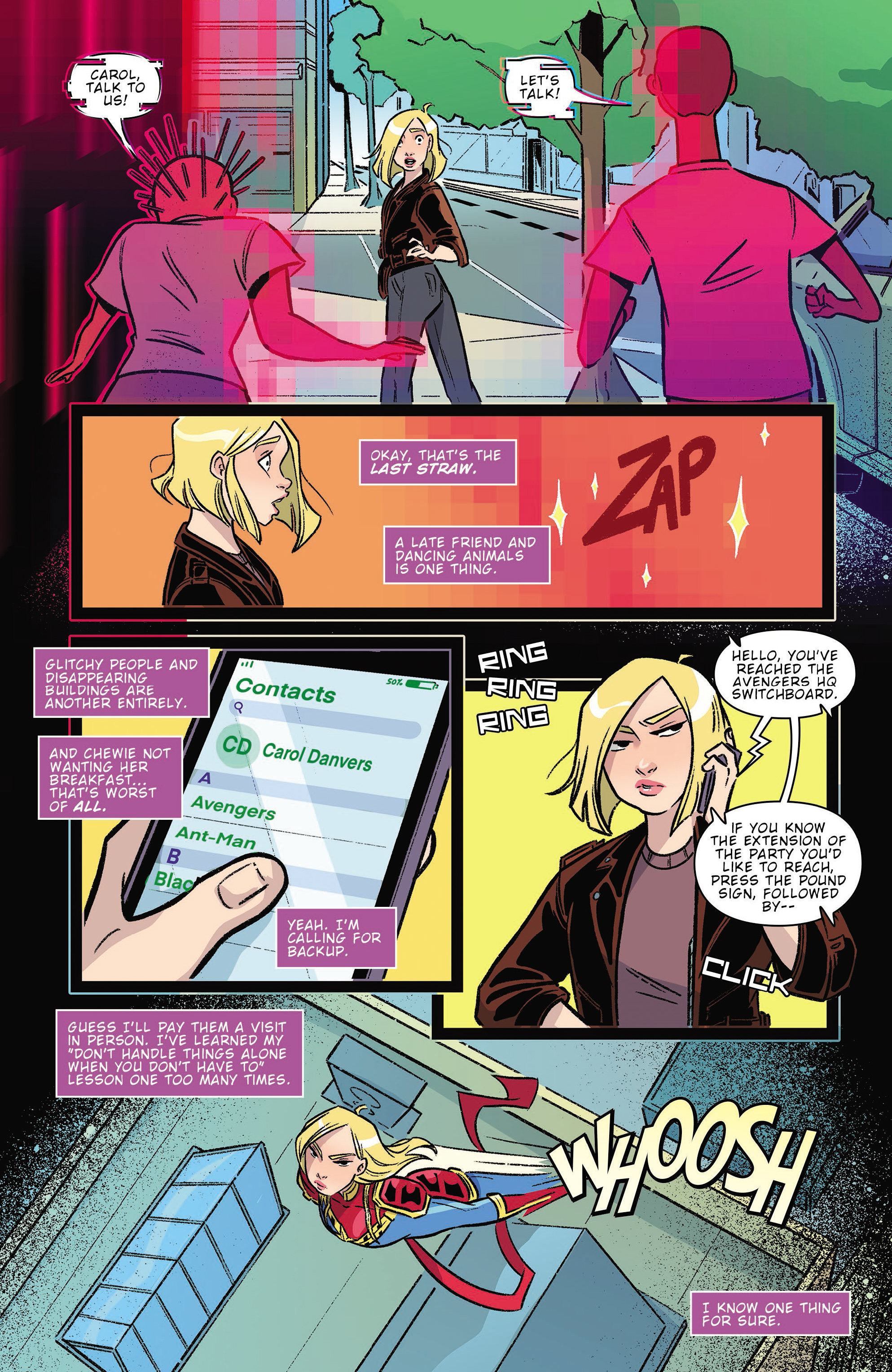 Read online Captain Marvel: Game On comic -  Issue # TPB (Part 2) - 77