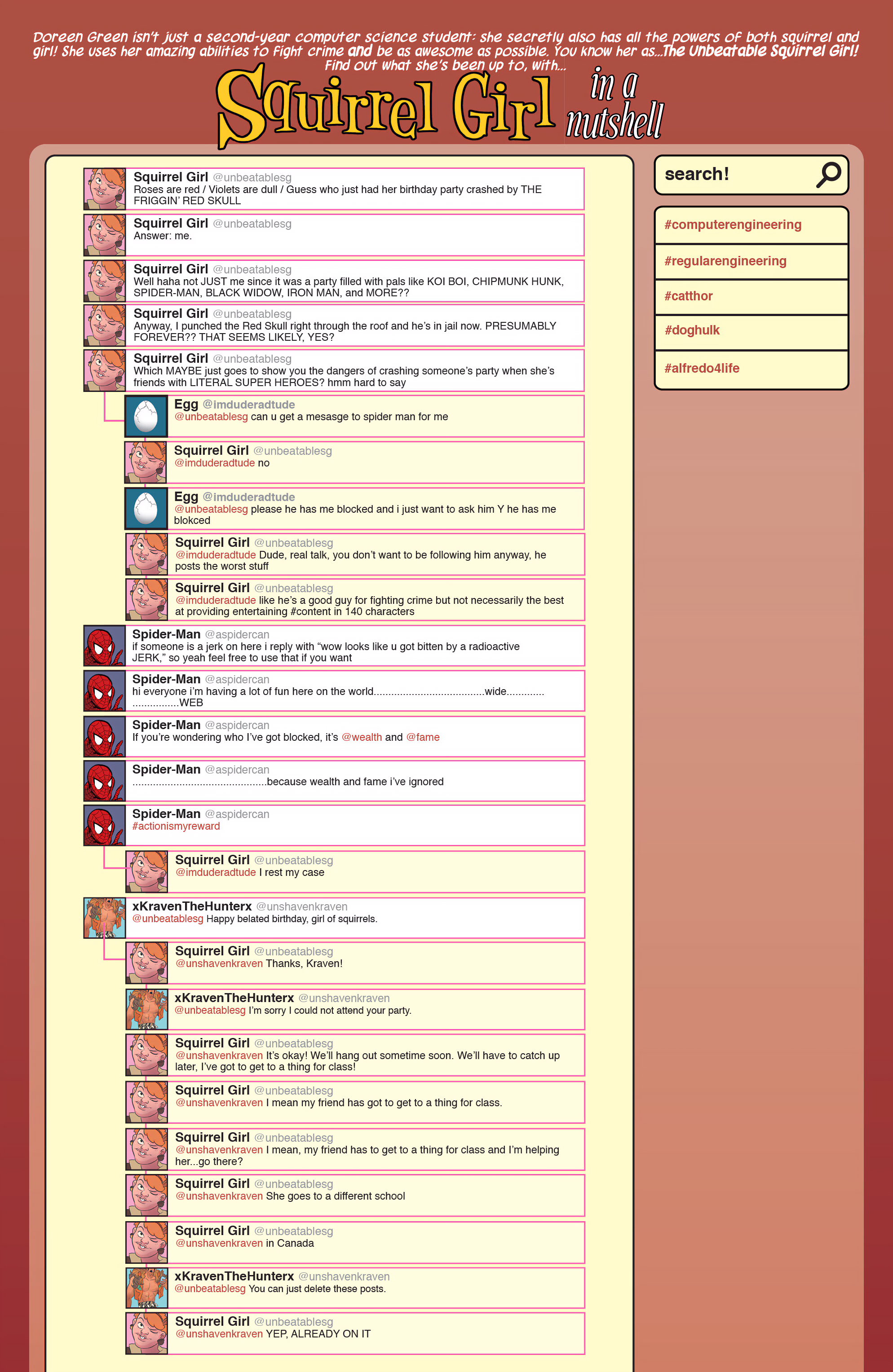 Read online The Unbeatable Squirrel Girl Omnibus comic -  Issue # TPB (Part 8) - 35