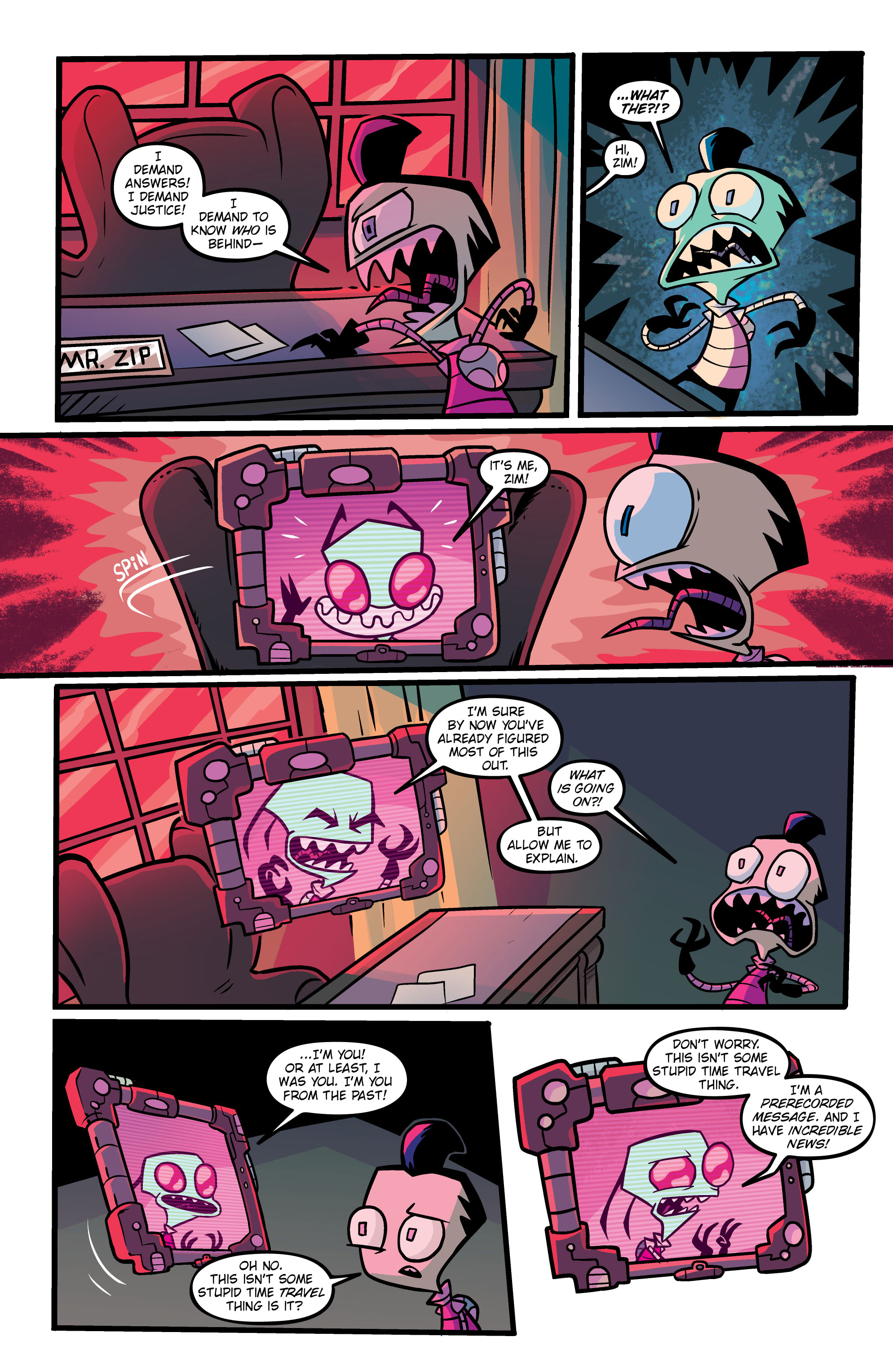Read online Invader Zim Quarterly comic -  Issue #4 - 21
