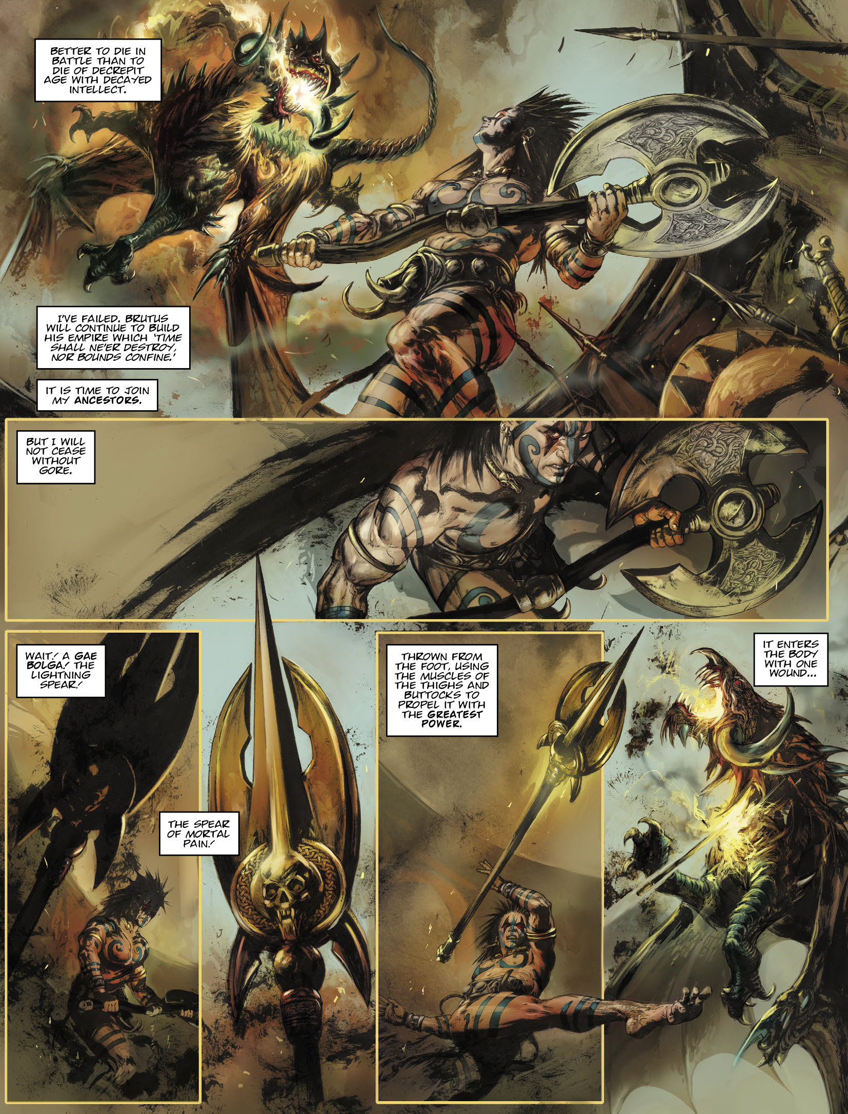 Read online Sláine comic -  Issue # TPB 19 - 62