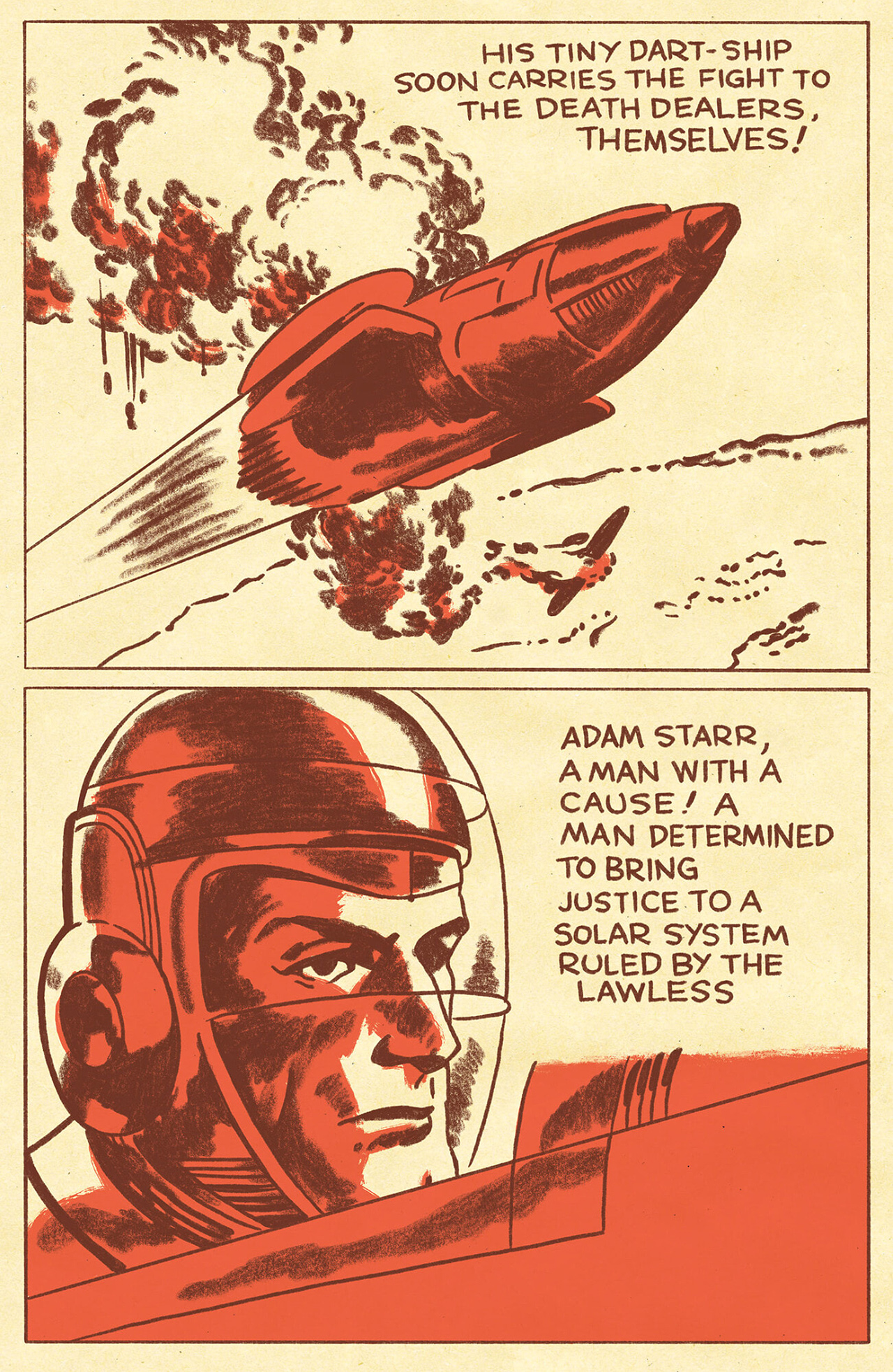 Read online Jack Kirby's Starr Warriors: The Adventures of Adam Starr and the Solar Legion comic -  Issue # Full - 6