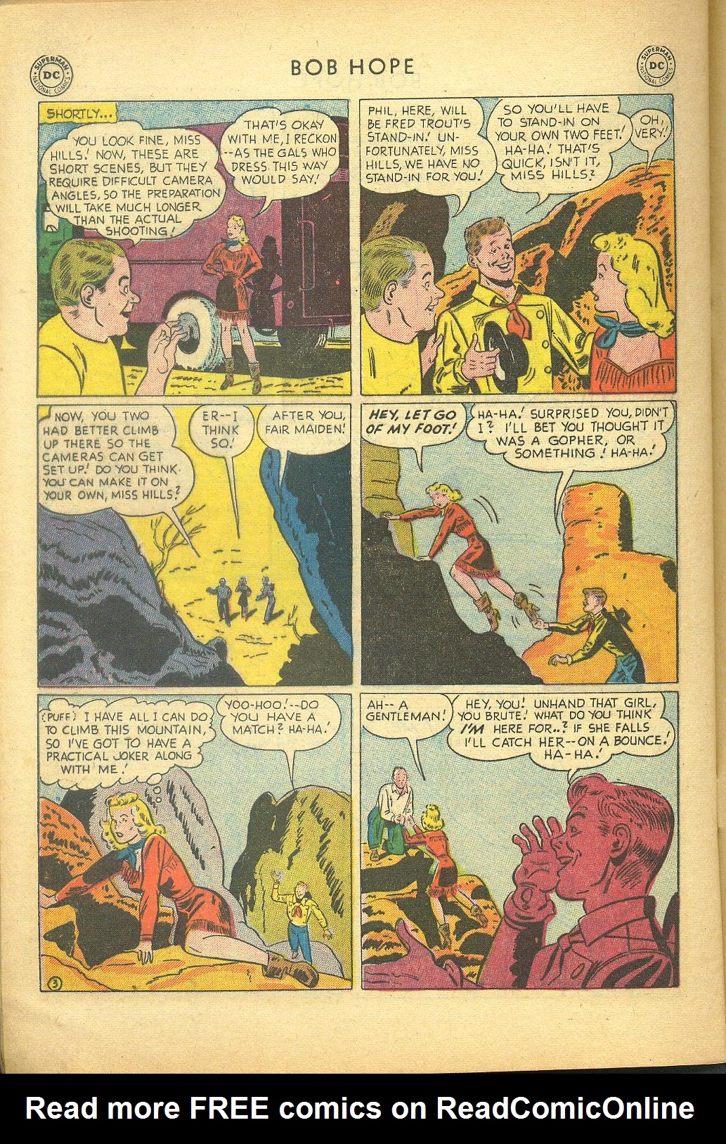 Read online The Adventures of Bob Hope comic -  Issue #10 - 46