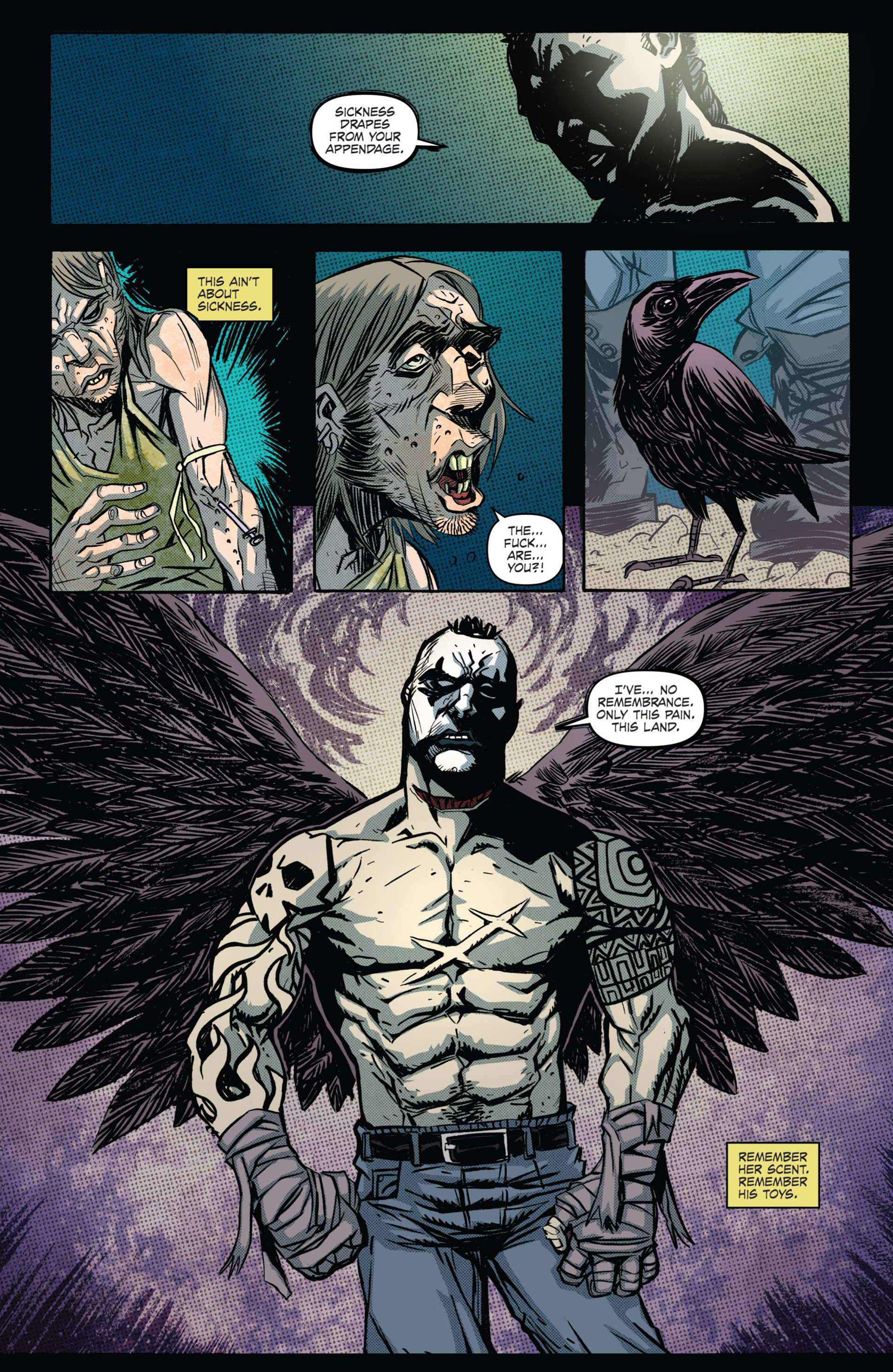 Read online The Crow: Pestilence comic -  Issue #1 - 7