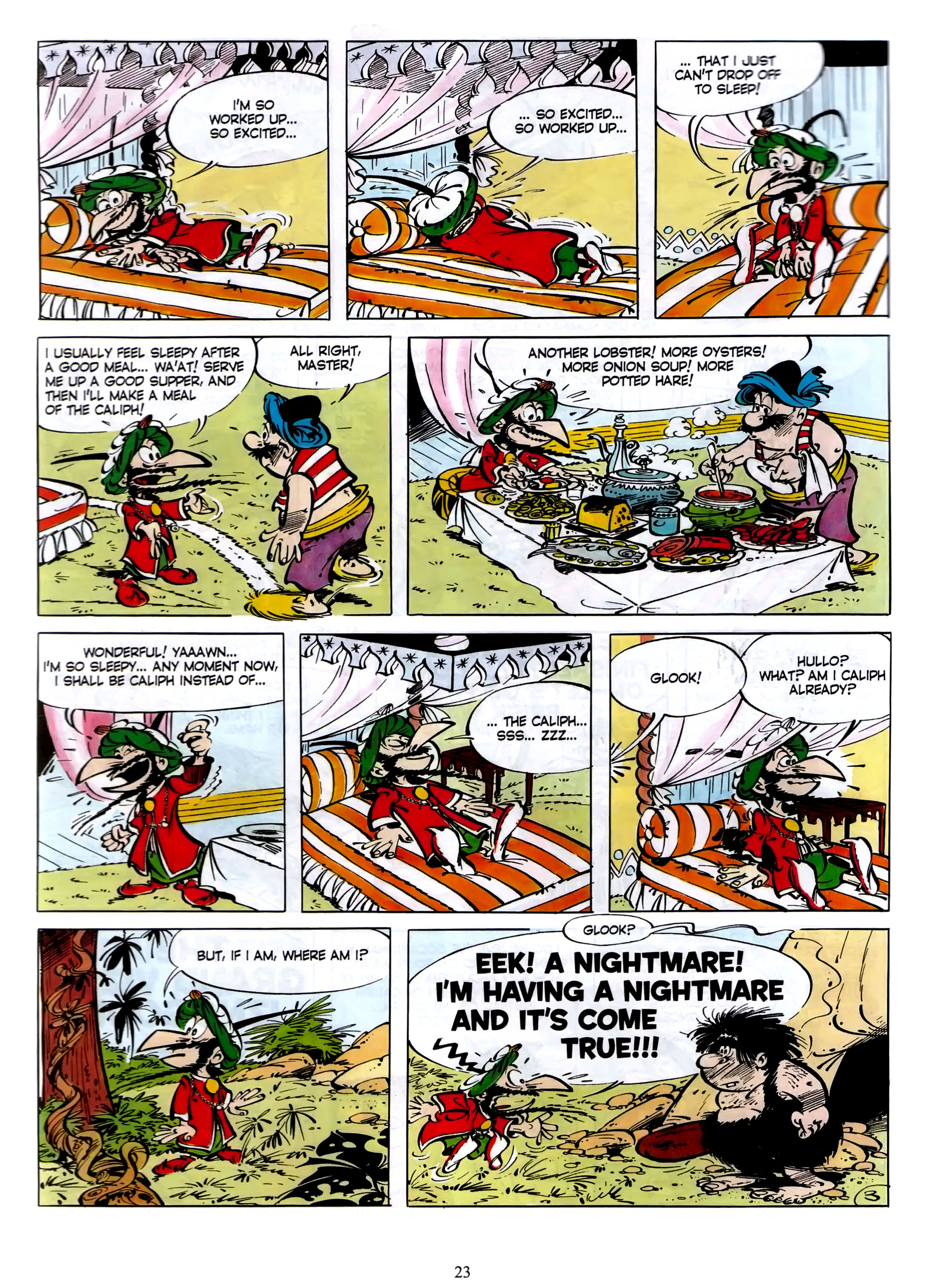 Read online Iznogoud comic -  Issue #8 - 21