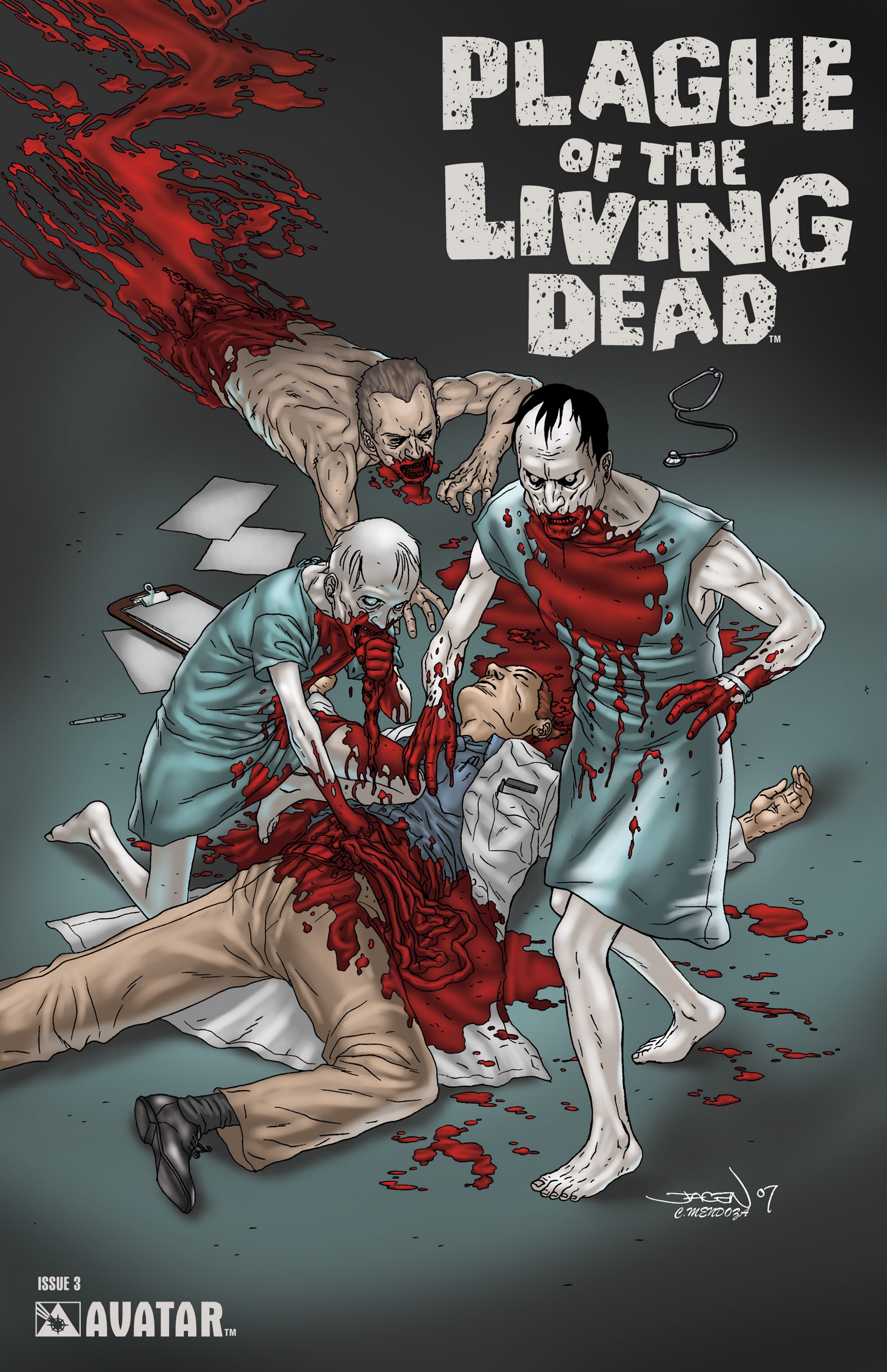 Read online Plague of the Living Dead comic -  Issue #3 - 1