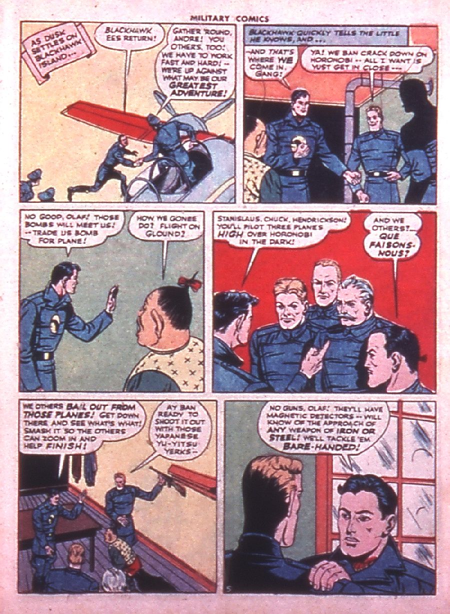 Read online Military Comics comic -  Issue #38 - 7