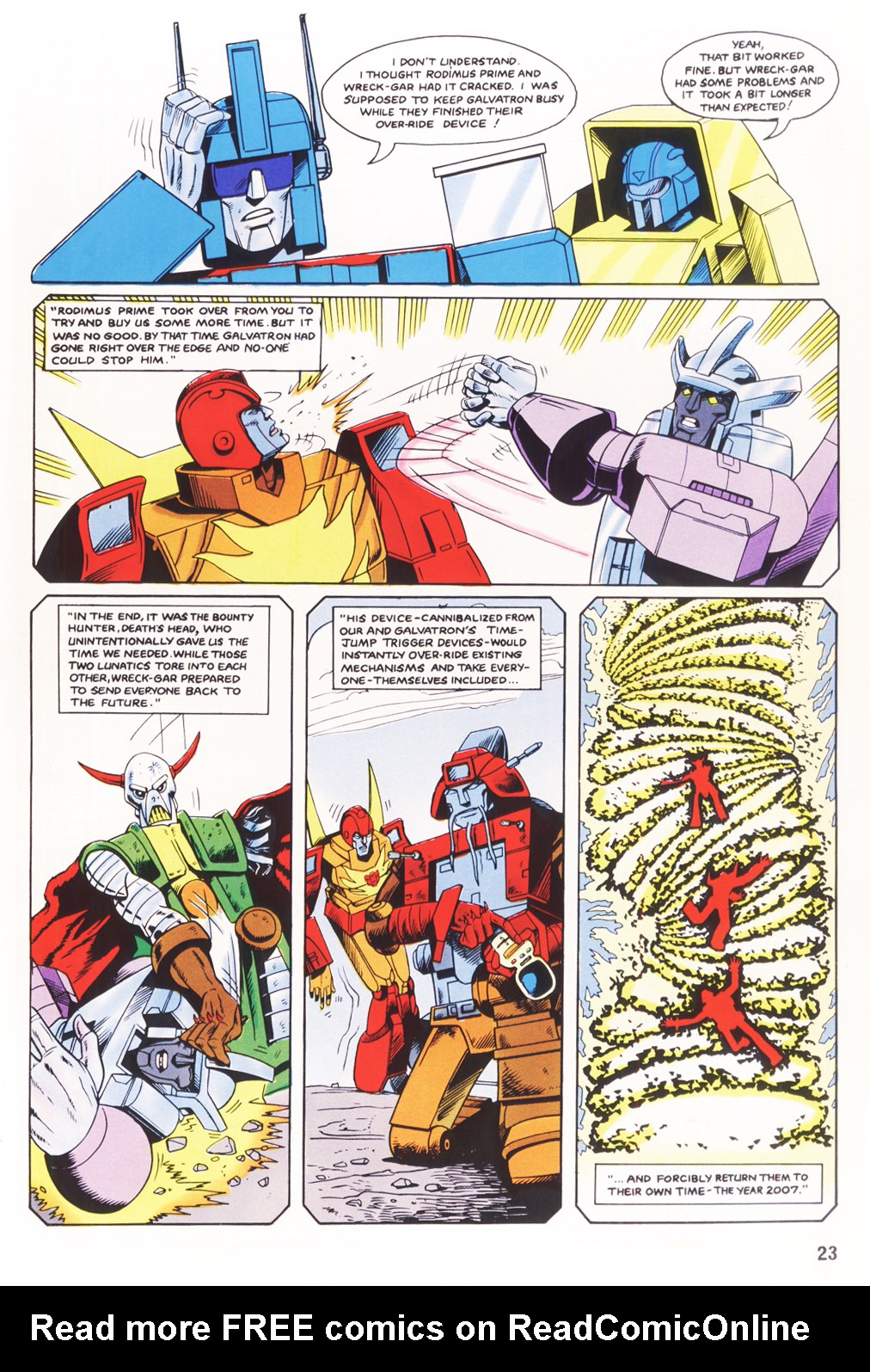 Read online The Transformers Annual comic -  Issue #1987 - 18