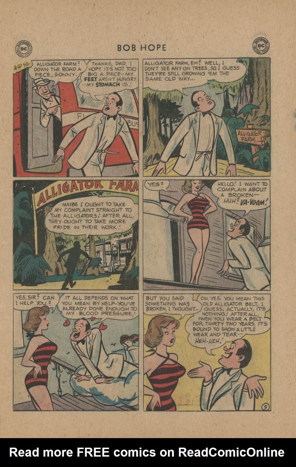 Read online The Adventures of Bob Hope comic -  Issue #57 - 7
