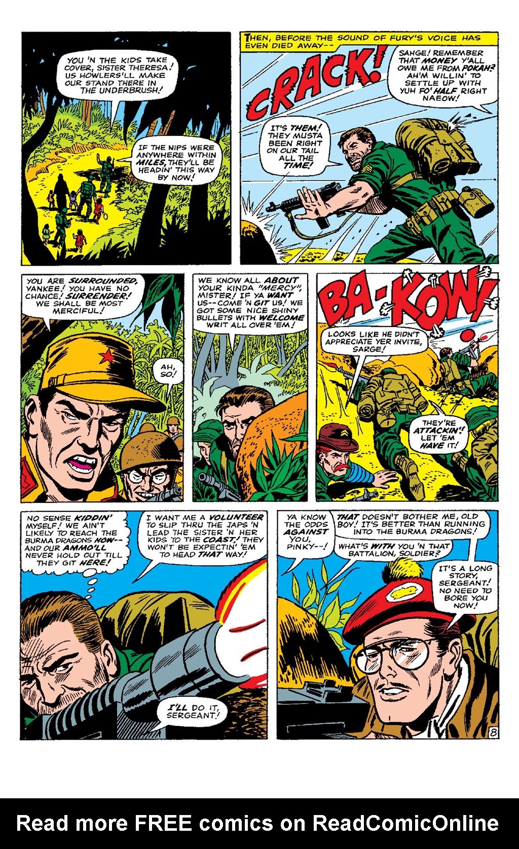 Read online Sgt. Fury Epic Collection: The Howling Commandos comic -  Issue #Sgt. Fury Epic Collection Berlin Breakout (Part 1) - 76