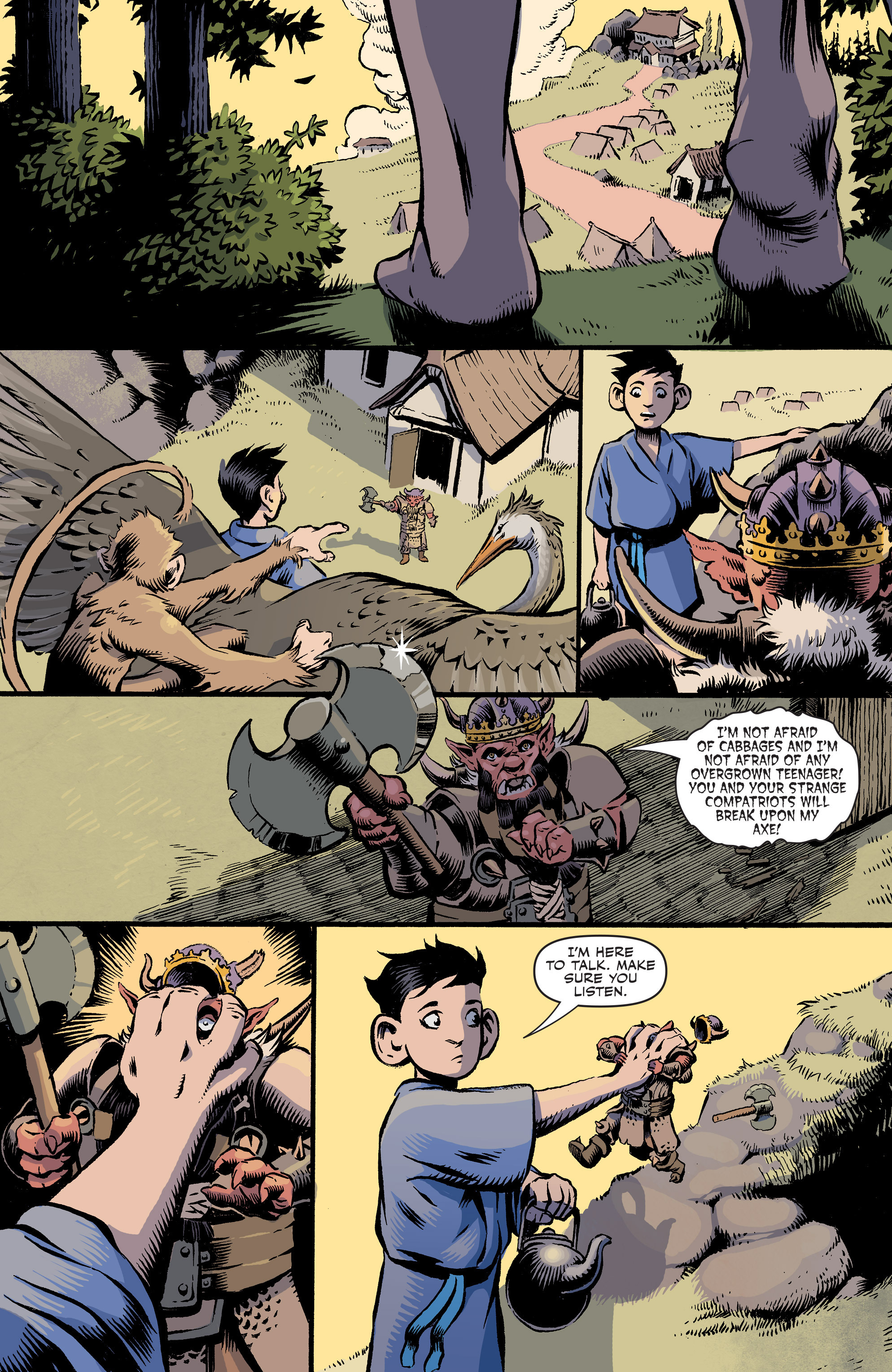 Read online Jim Henson's Storyteller: Giants comic -  Issue #1 - 20