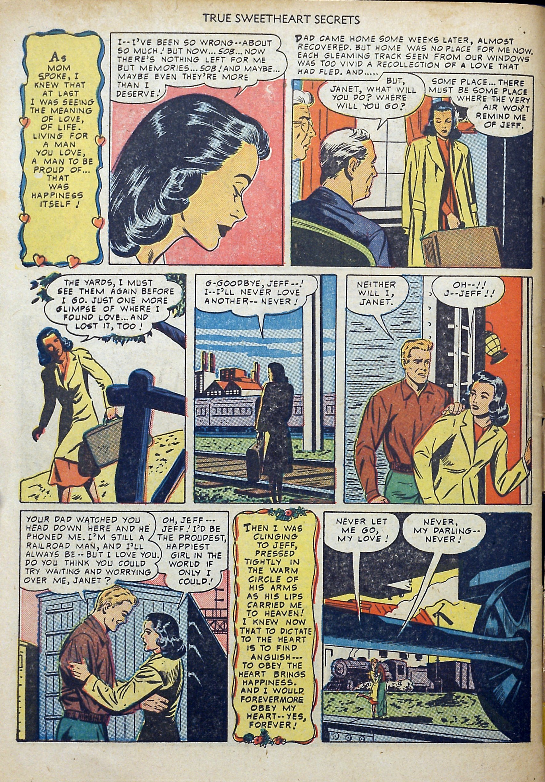 Read online True Sweetheart Secrets comic -  Issue #1 - 34