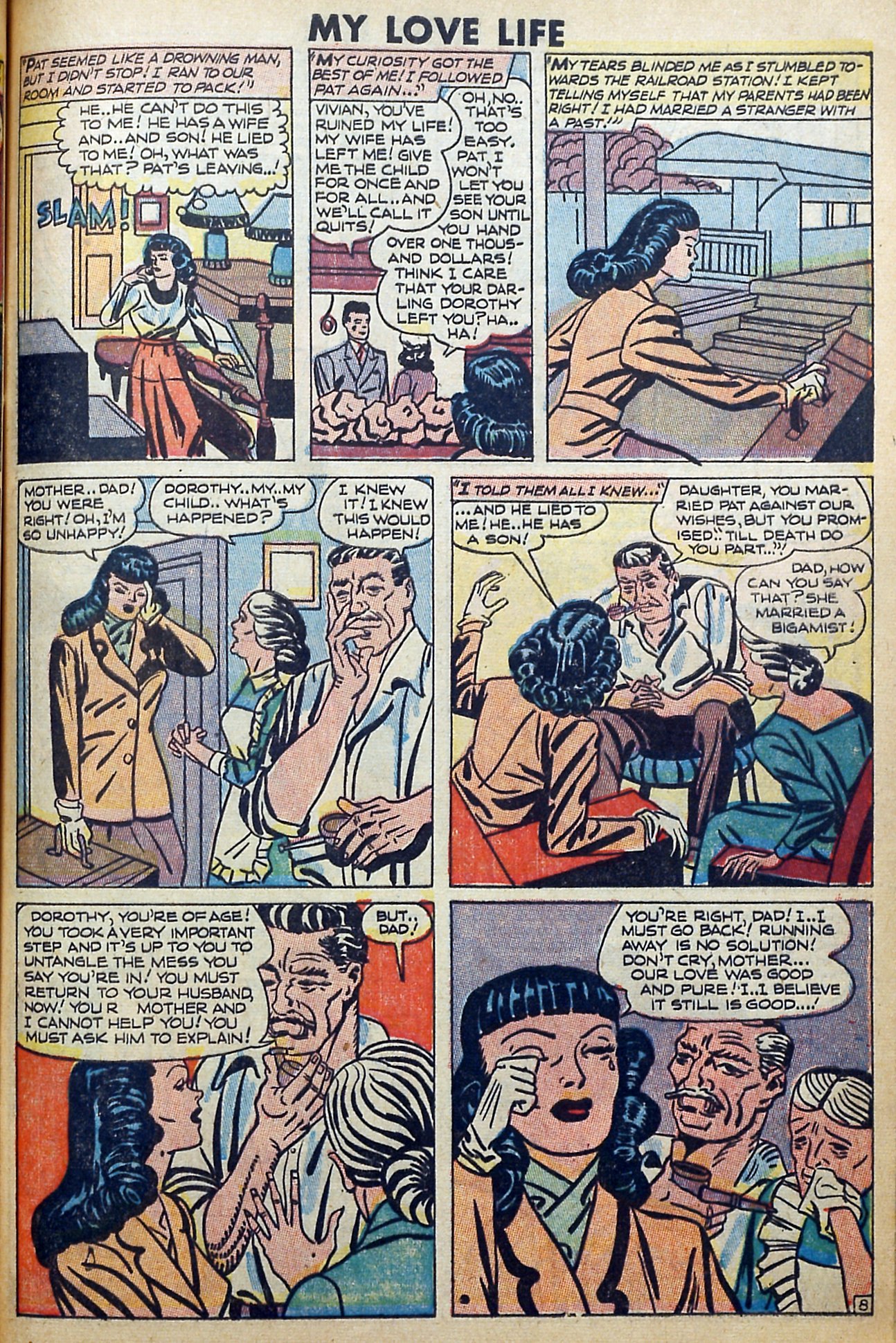 Read online Romantic Thrills comic -  Issue # TPB - 73