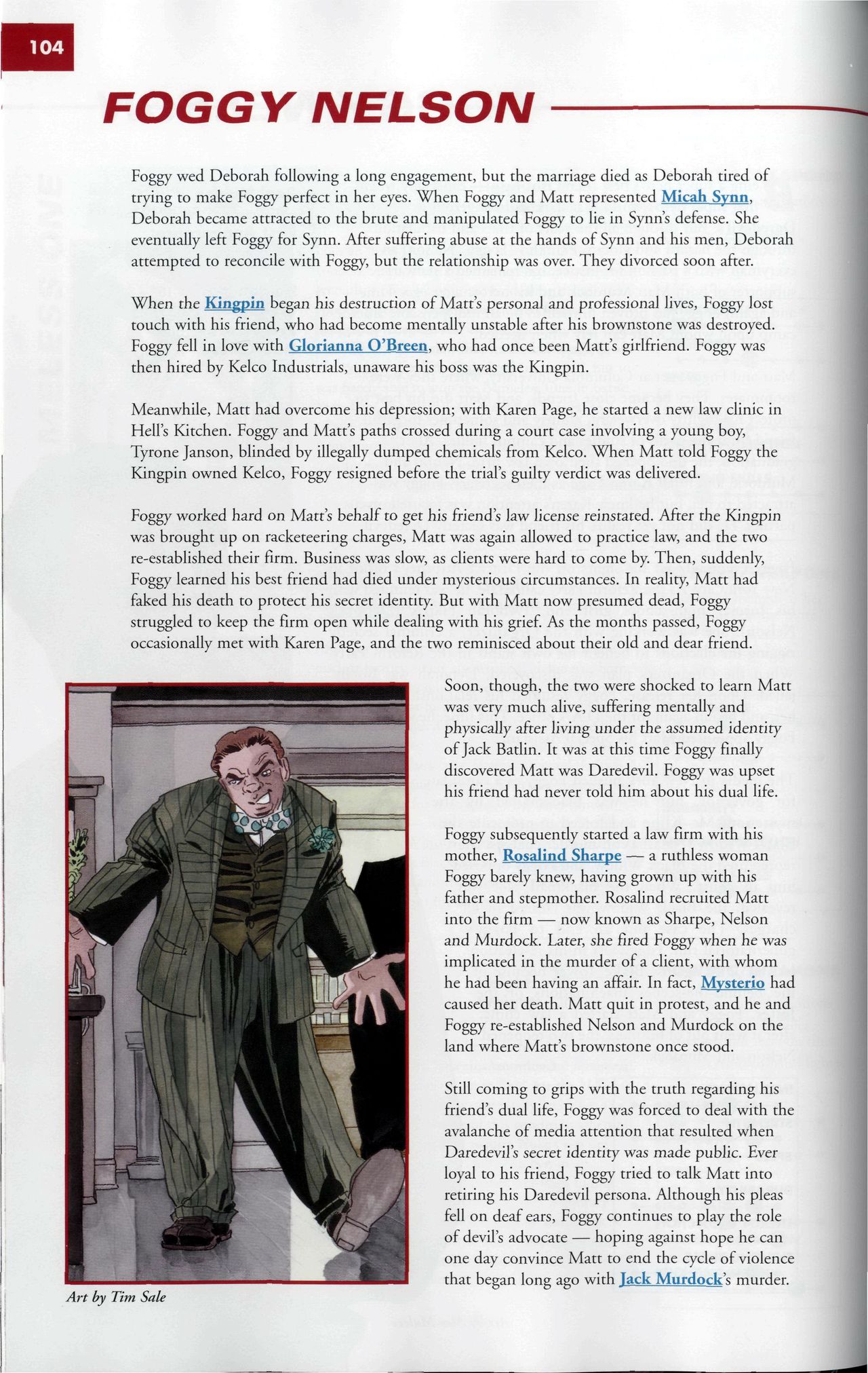 Read online Marvel Encyclopedia comic -  Issue # TPB 5 - 107