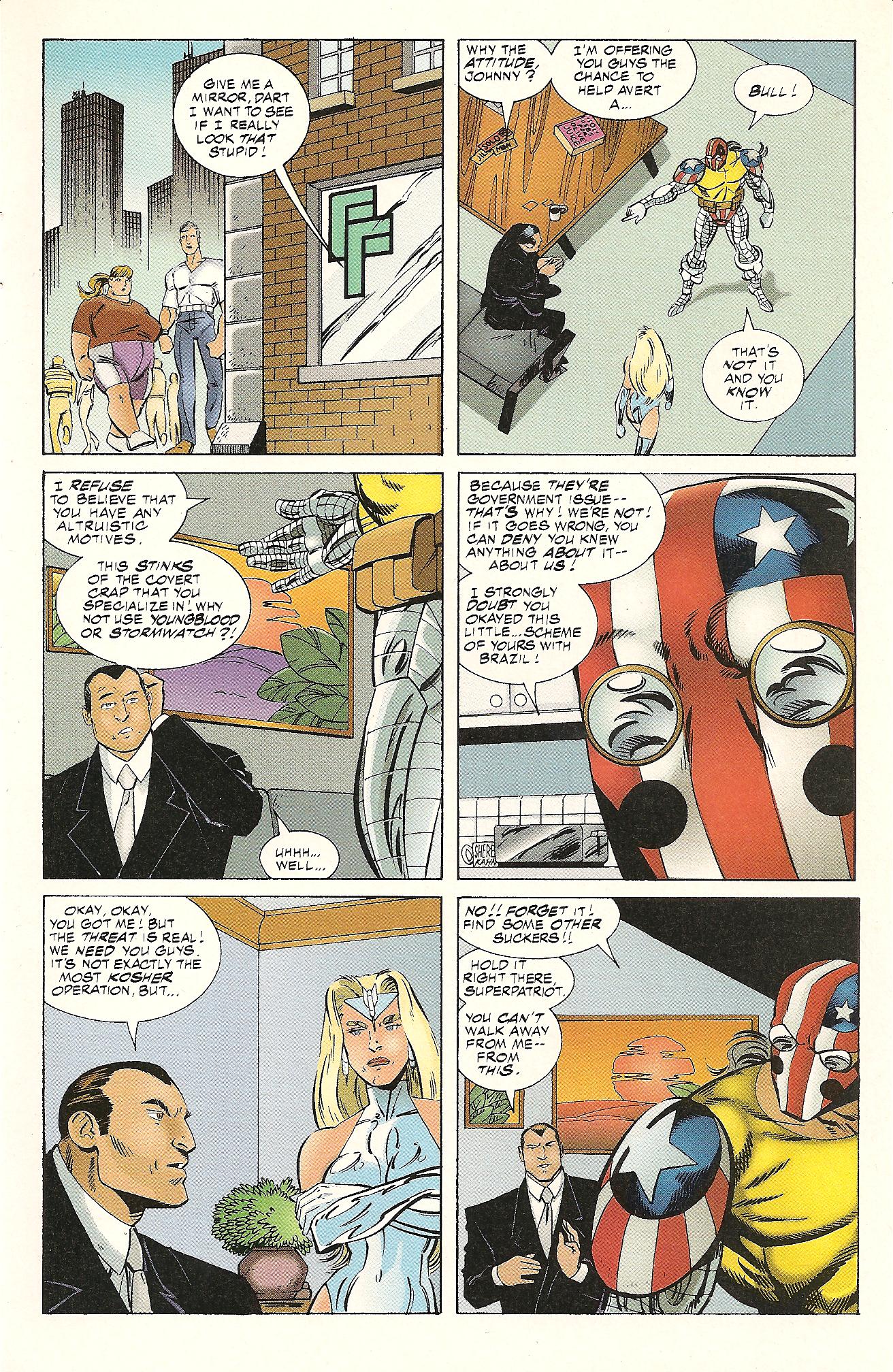 Read online Freak Force (1993) comic -  Issue #8 - 12