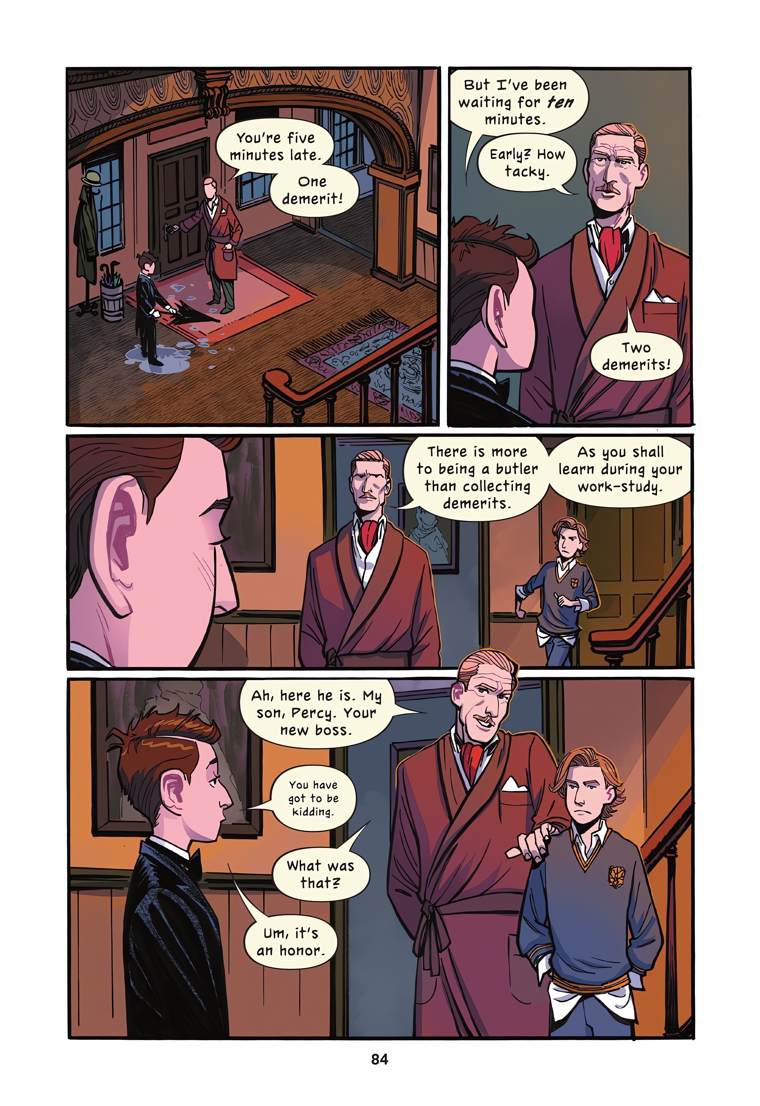 Read online Young Alfred: Pain in the Butler comic -  Issue # TPB (Part 1) - 80