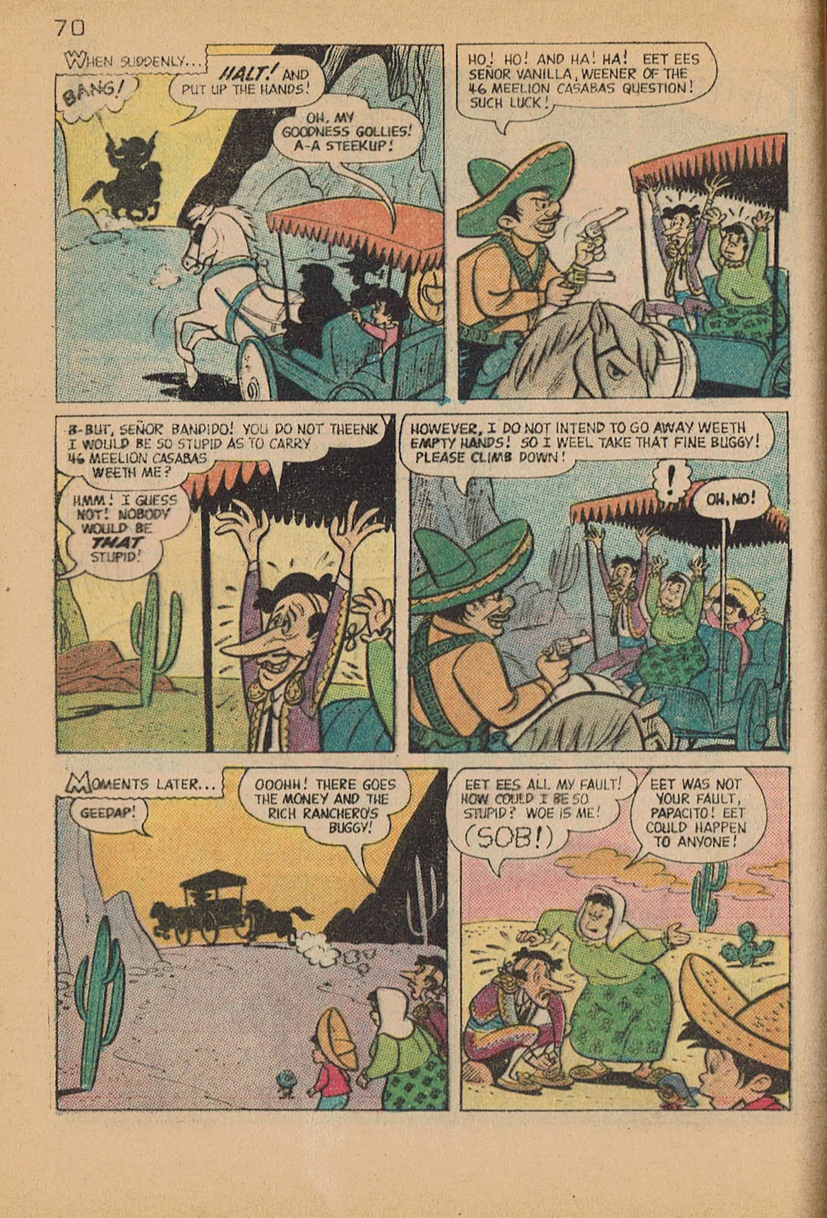 Read online Golden Comics Digest comic -  Issue #34 - 72