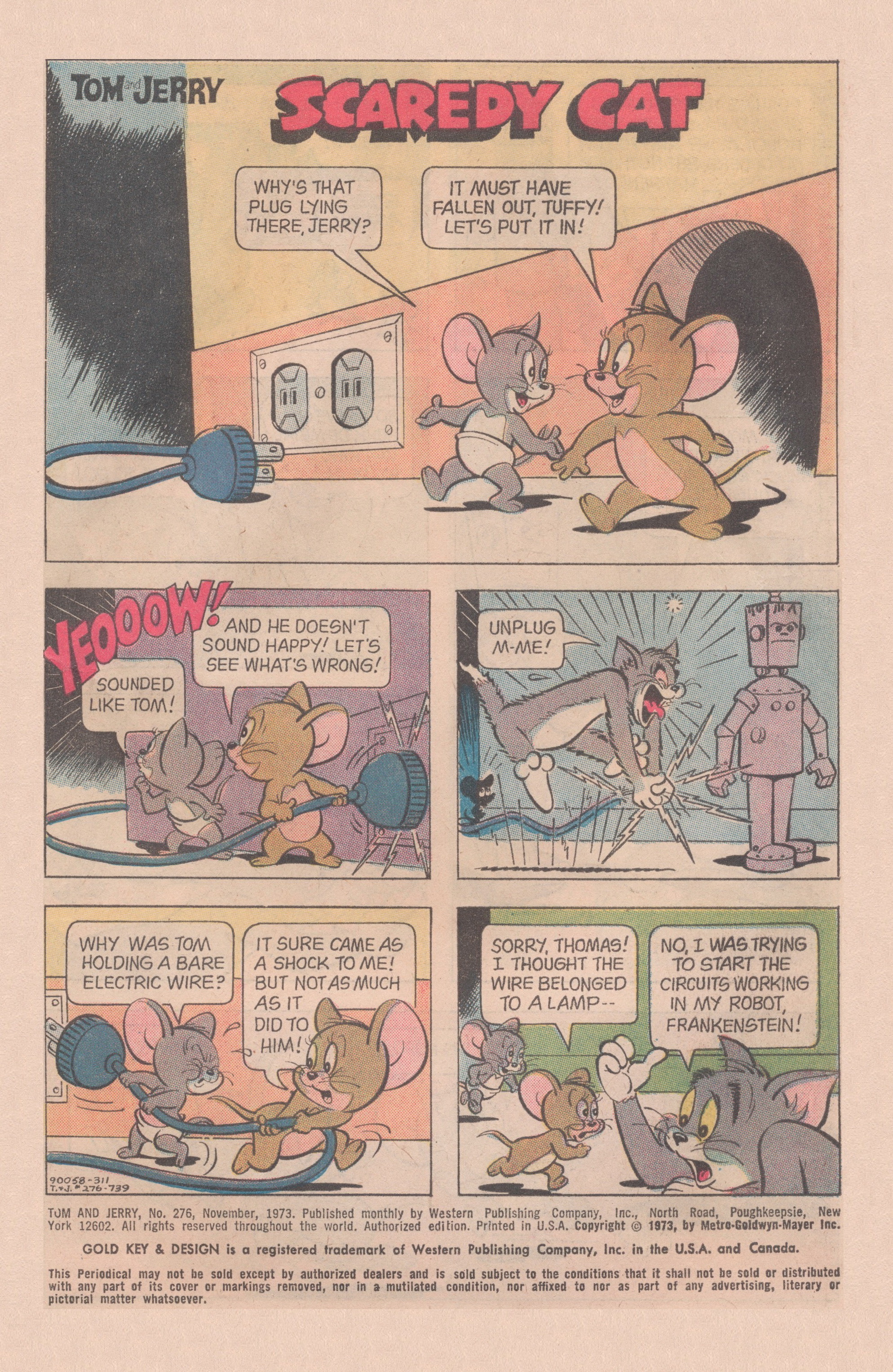Read online Tom and Jerry comic -  Issue #276 - 3