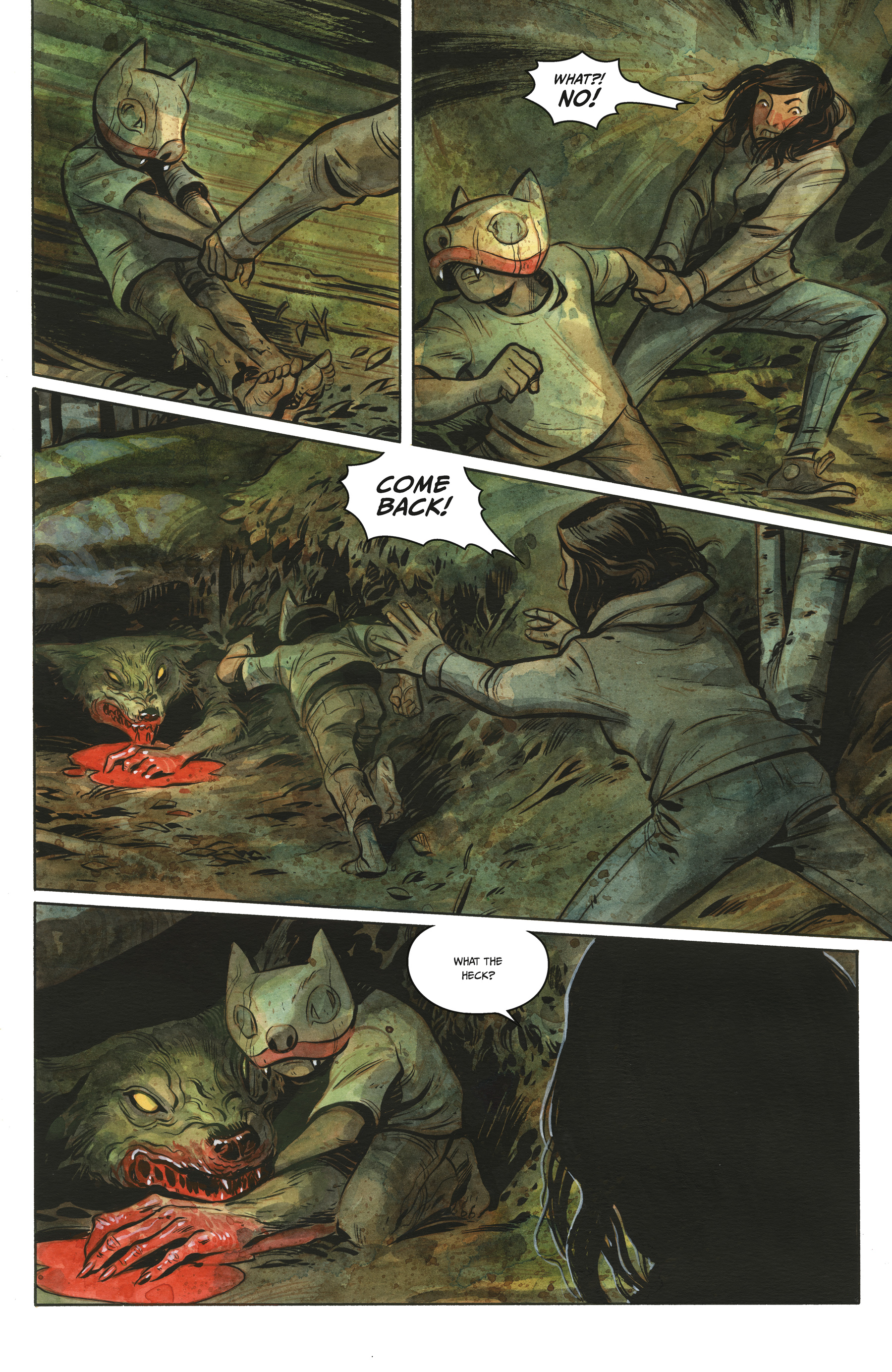 Read online The Lonesome Hunters: The Wolf Child comic -  Issue #2 - 6