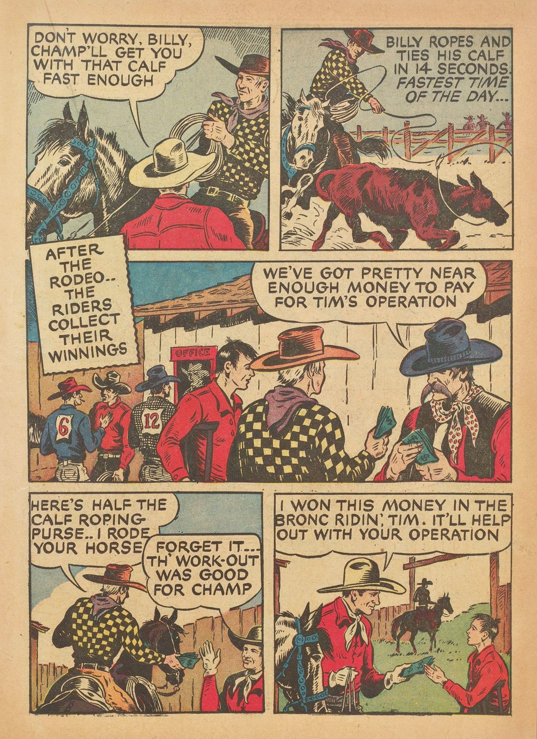 Read online Gene Autry Comics comic -  Issue #2 - 35