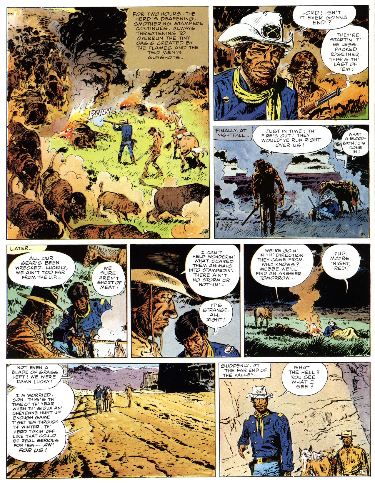 Read online Epic Graphic Novel: Lieutenant Blueberry comic -  Issue #1 - 12