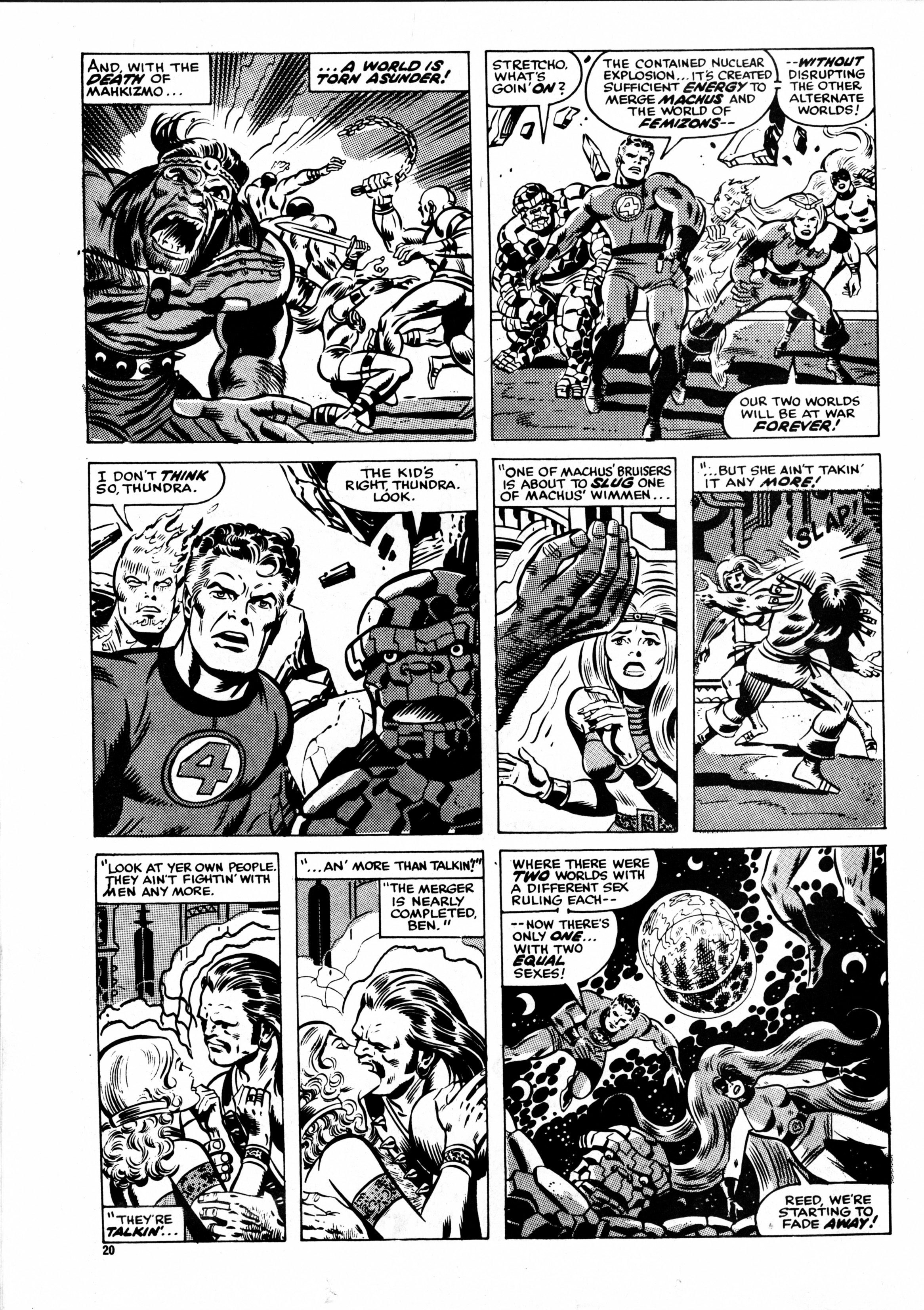 Read online Fantastic Four (1982) comic -  Issue #21 - 20