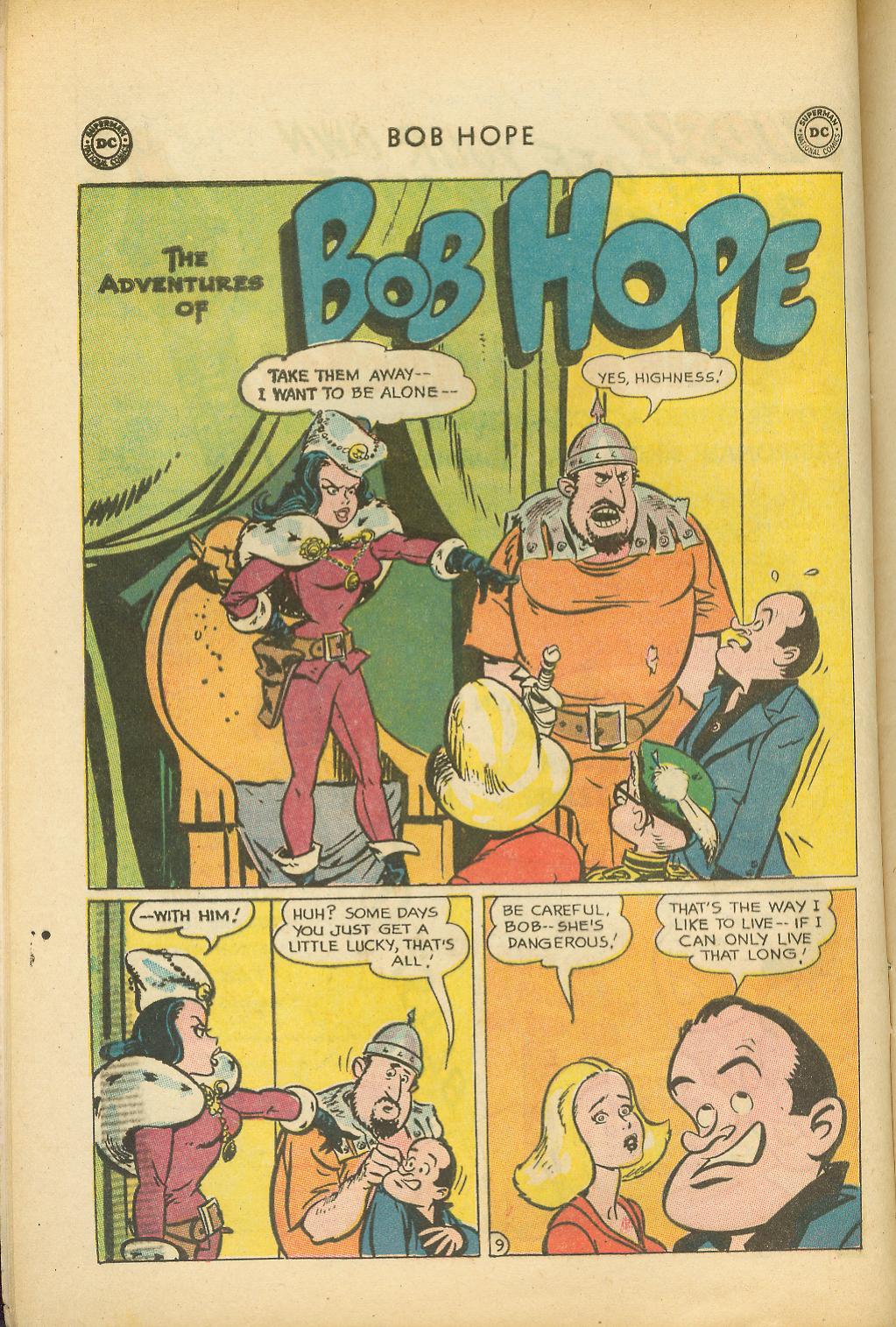 Read online The Adventures of Bob Hope comic -  Issue #80 - 12