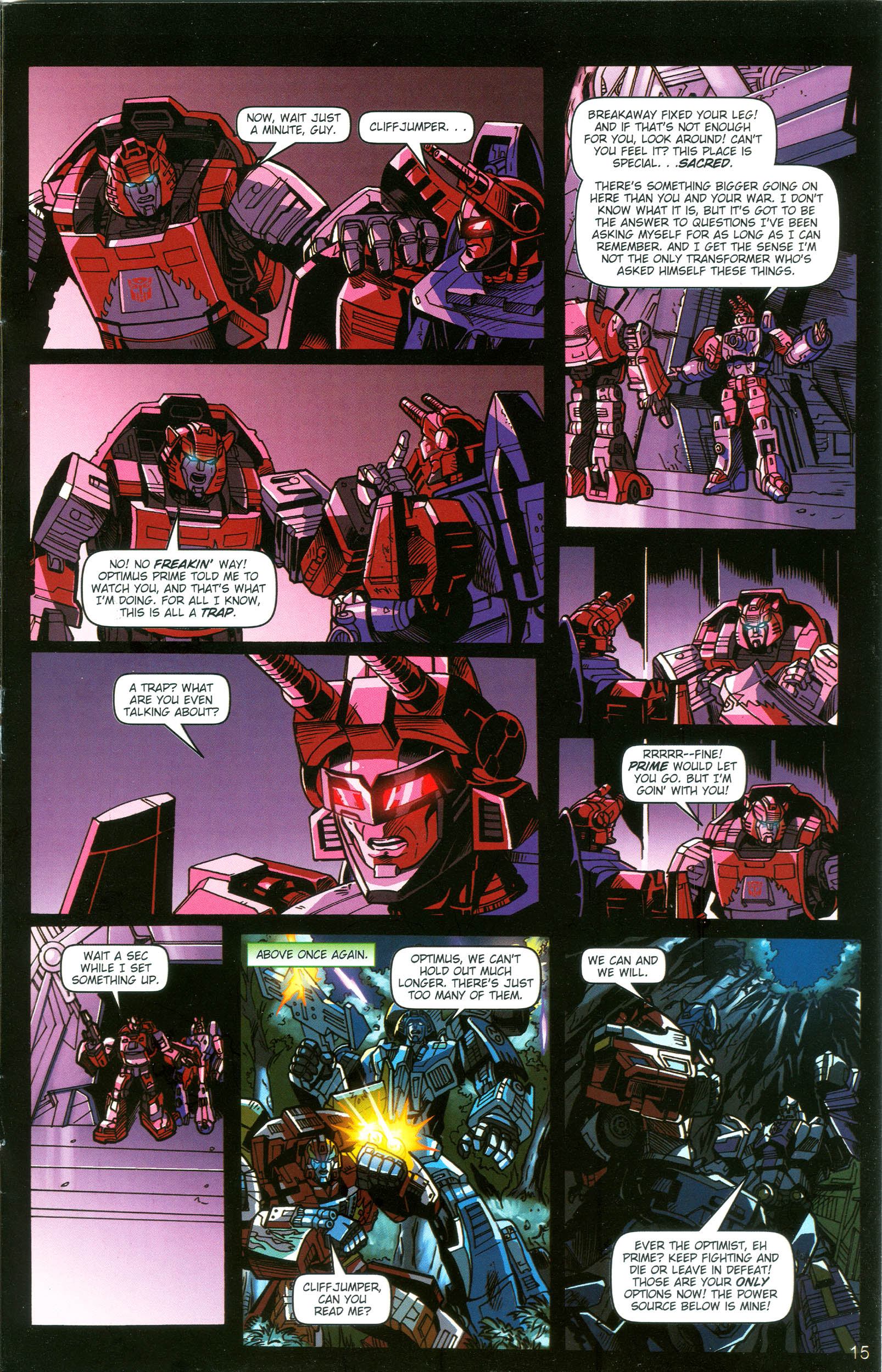 Read online Transformers: Collectors' Club comic -  Issue #17 - 15