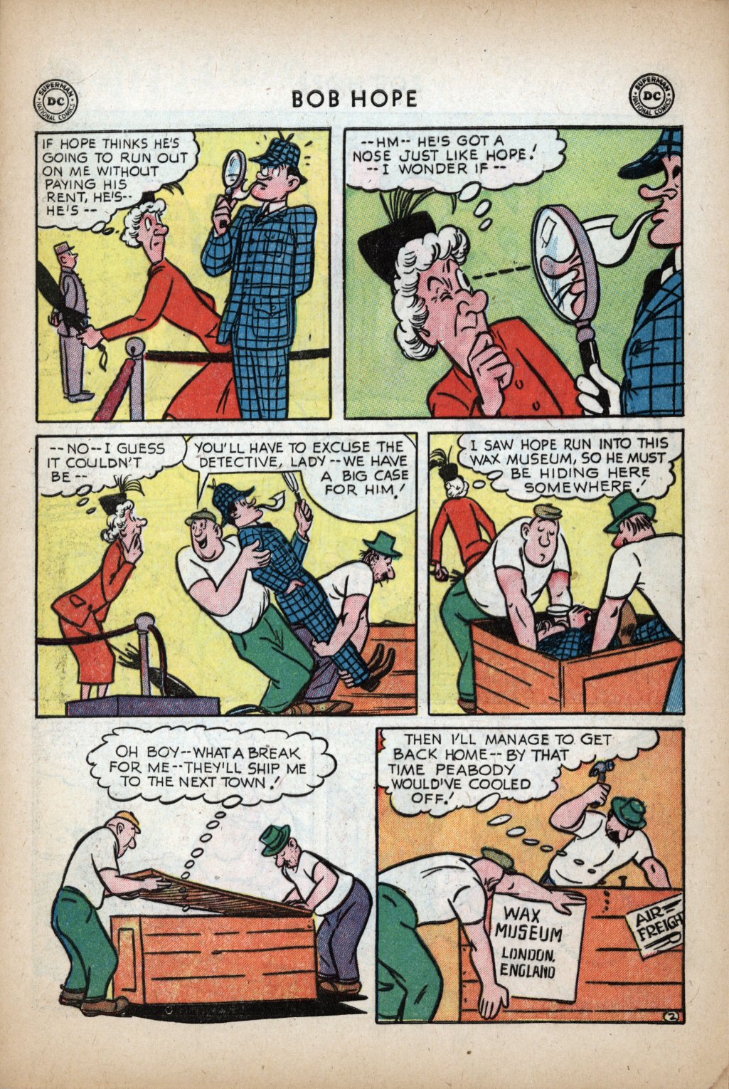 Read online The Adventures of Bob Hope comic -  Issue #15 - 4